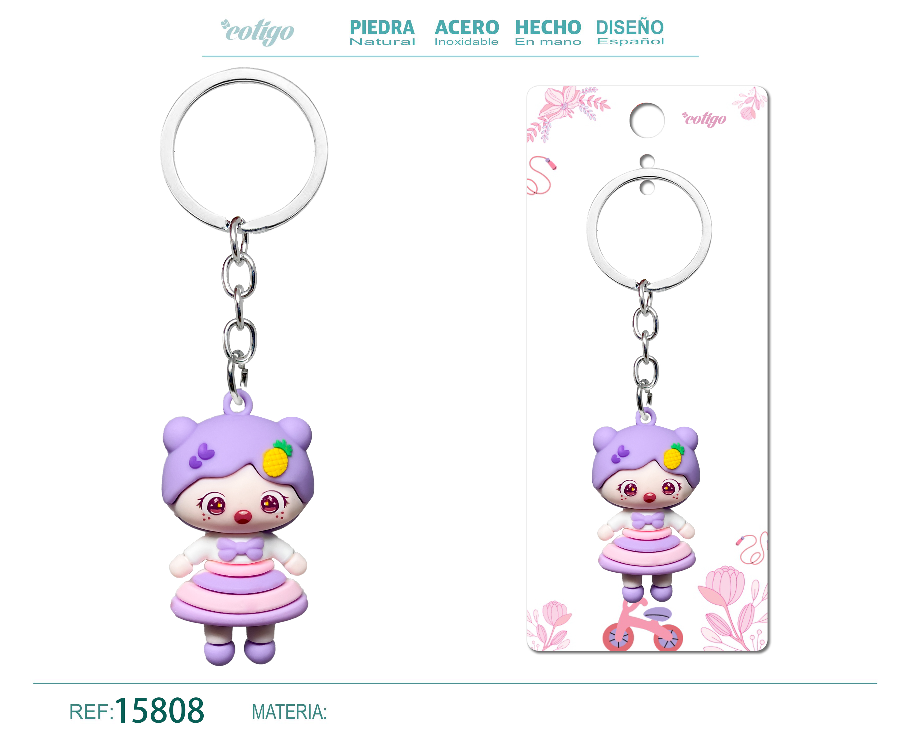LLAVERO DE MODA