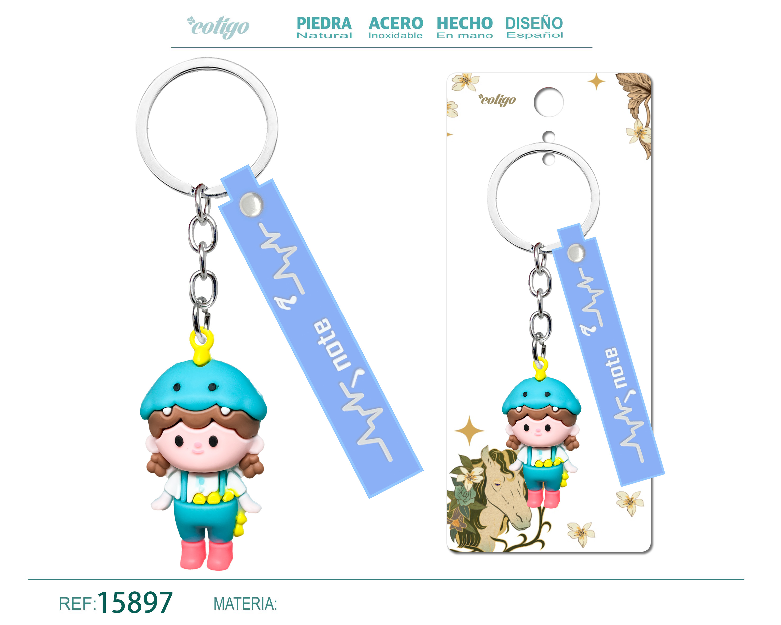 LLAVERO DE MODA