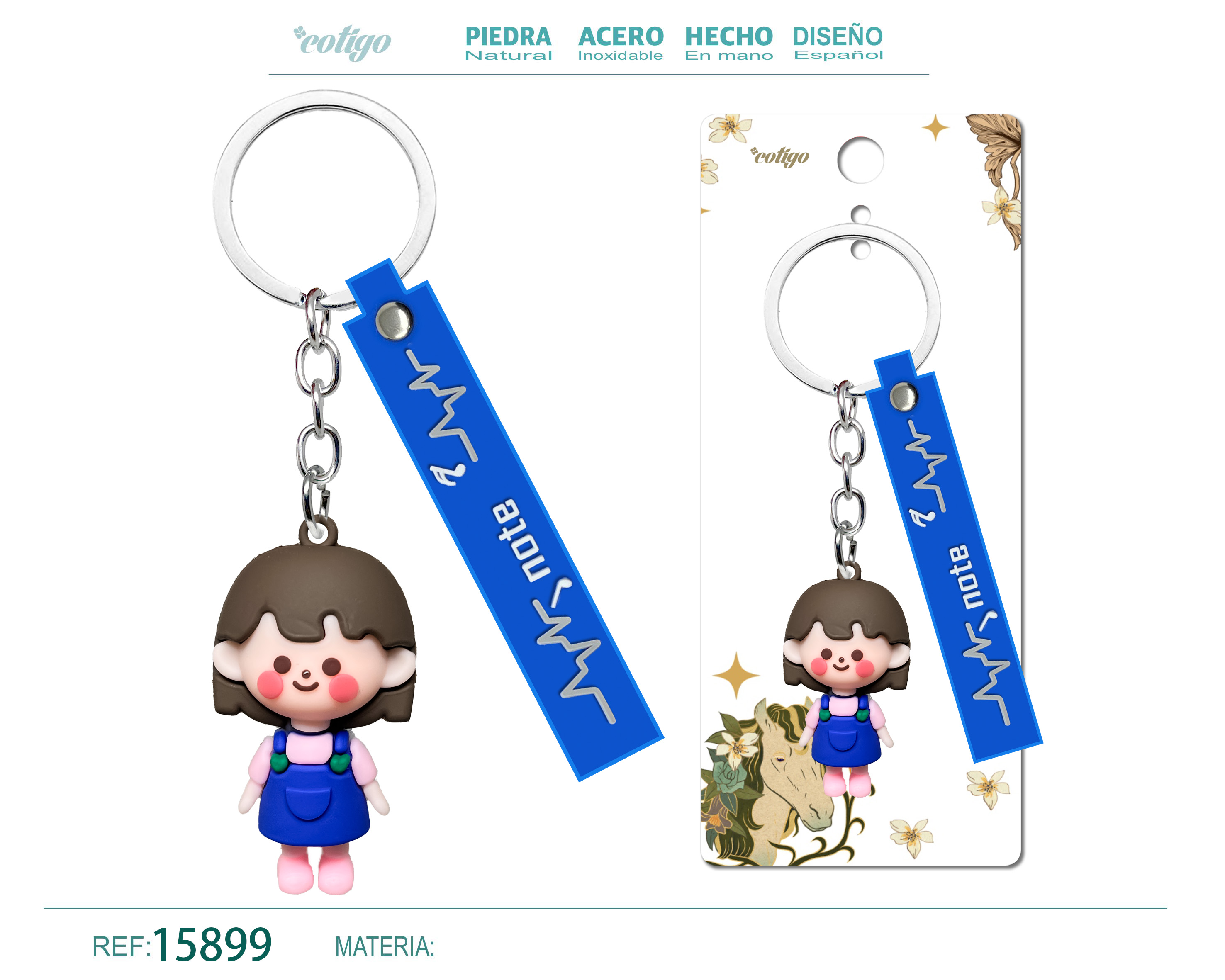 LLAVERO DE MODA