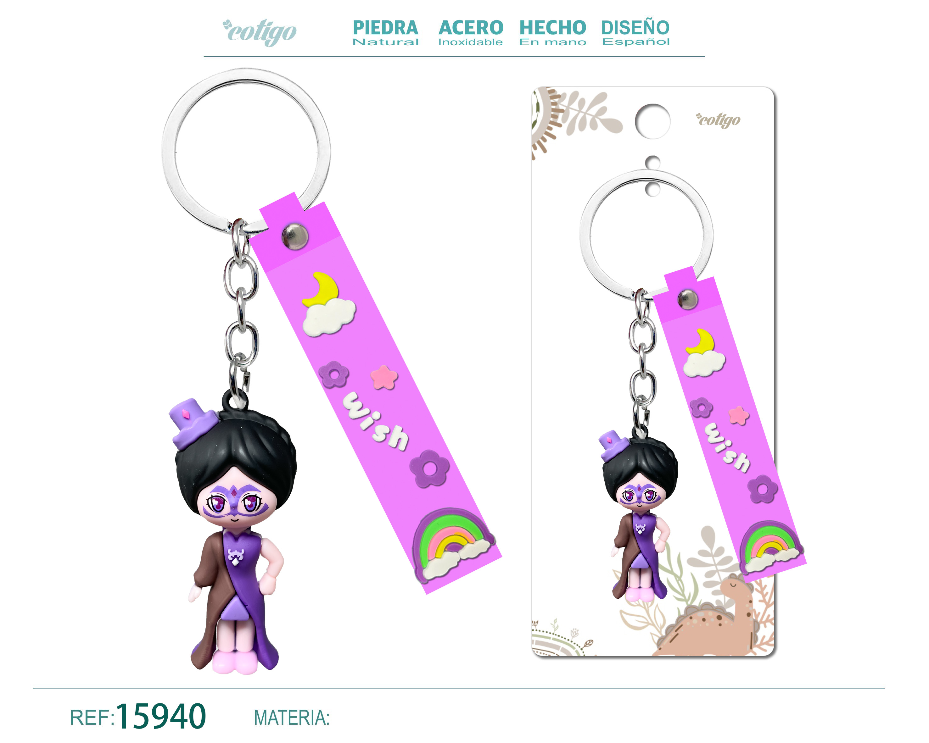LLAVERO DE MODA