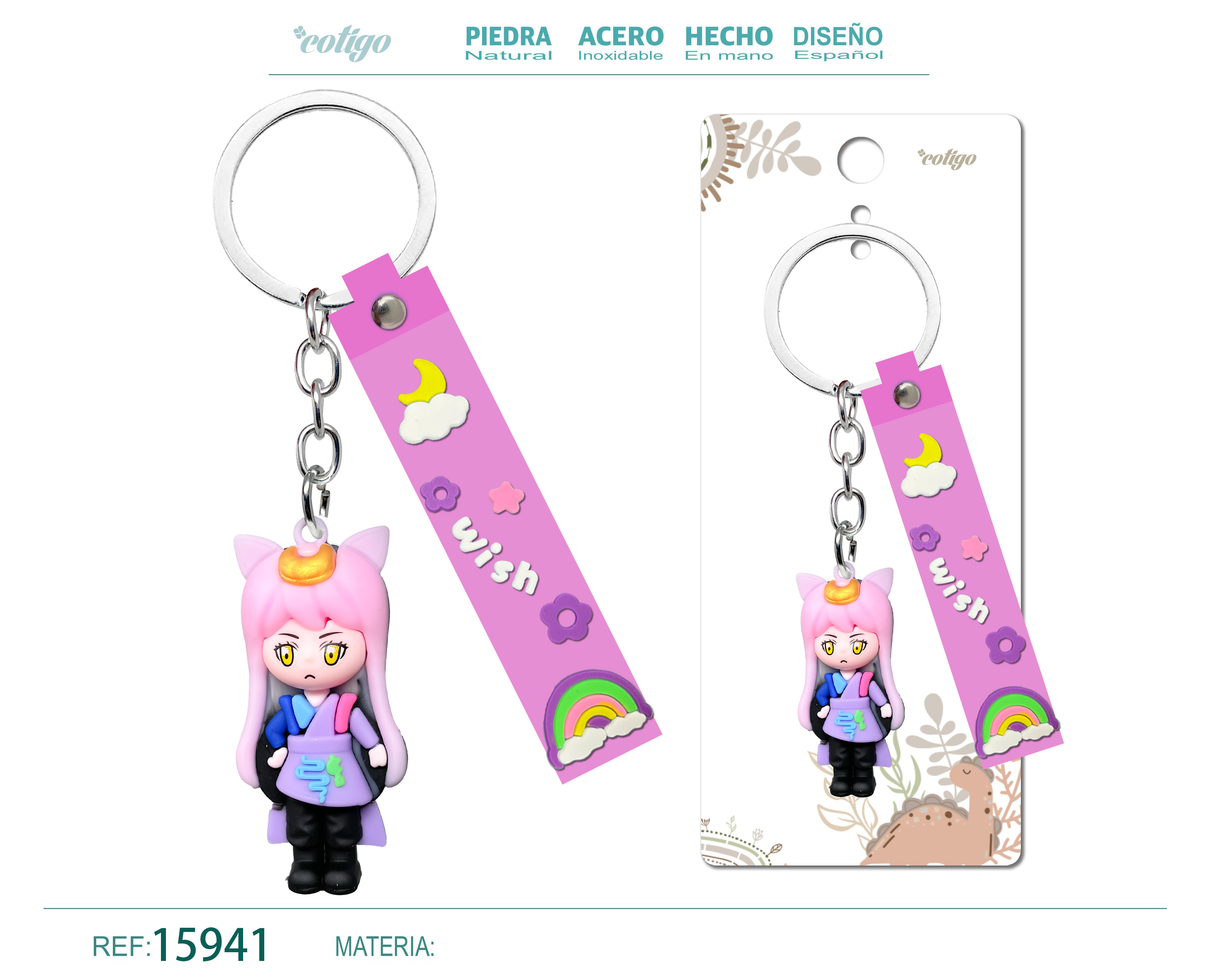 LLAVERO DE MODA