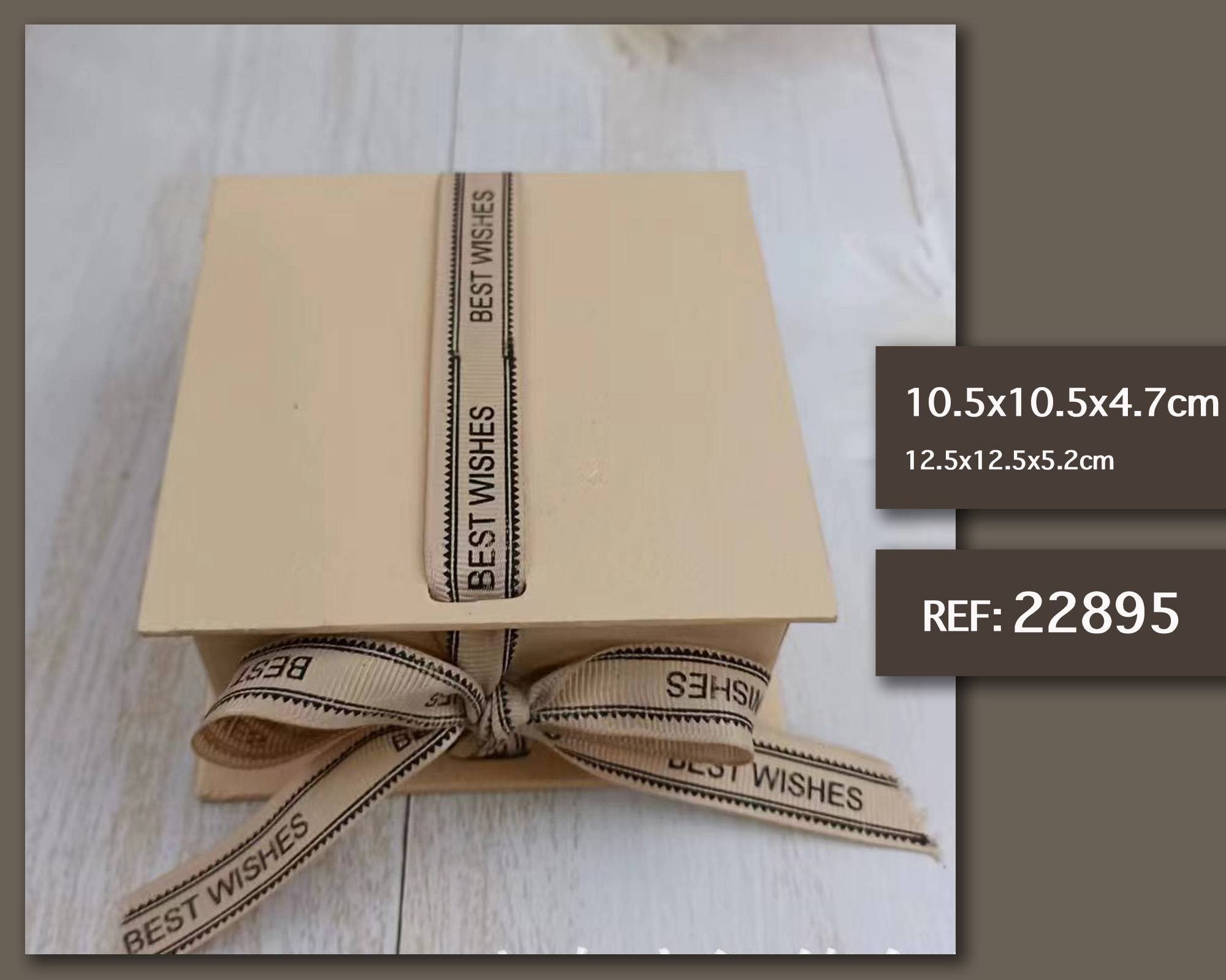 CAJA DE REGALO 10.5X10.5X4.7CM