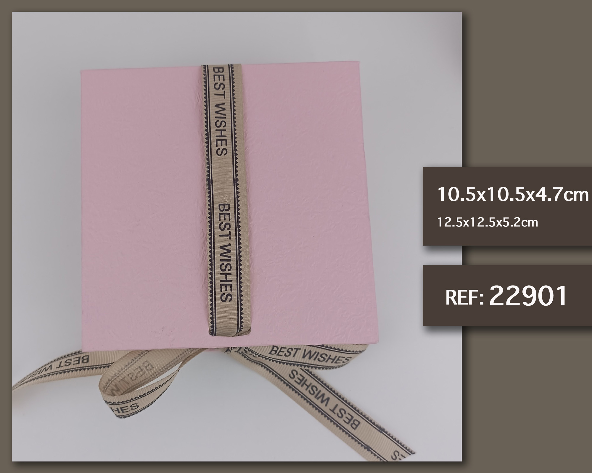 CAJA DE REGALO 10.5X10.5X4.7CM