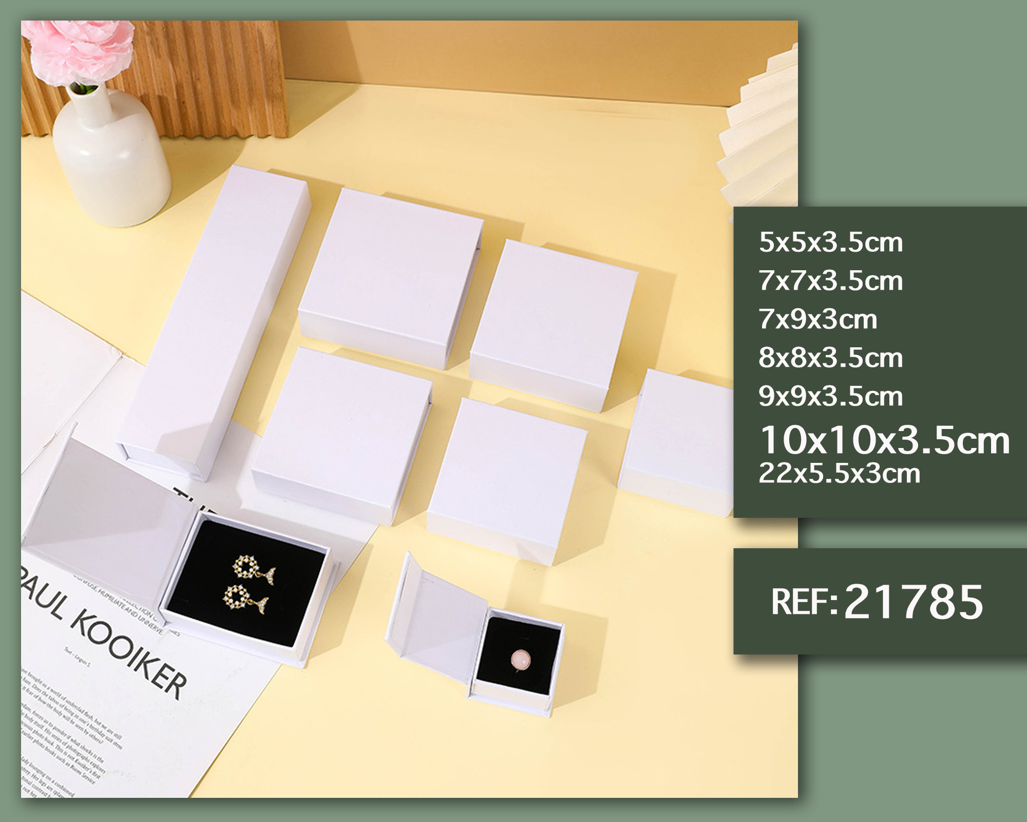 CAJA DE REGALO 10X10X3.5CM