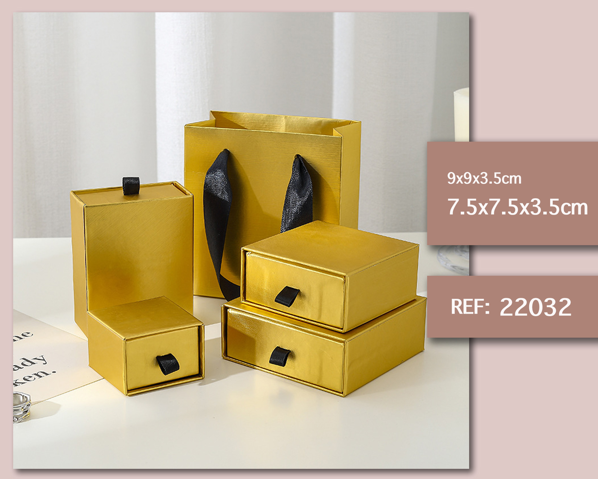 CAJA DE REGALO 7.5X7.5X3.5CM