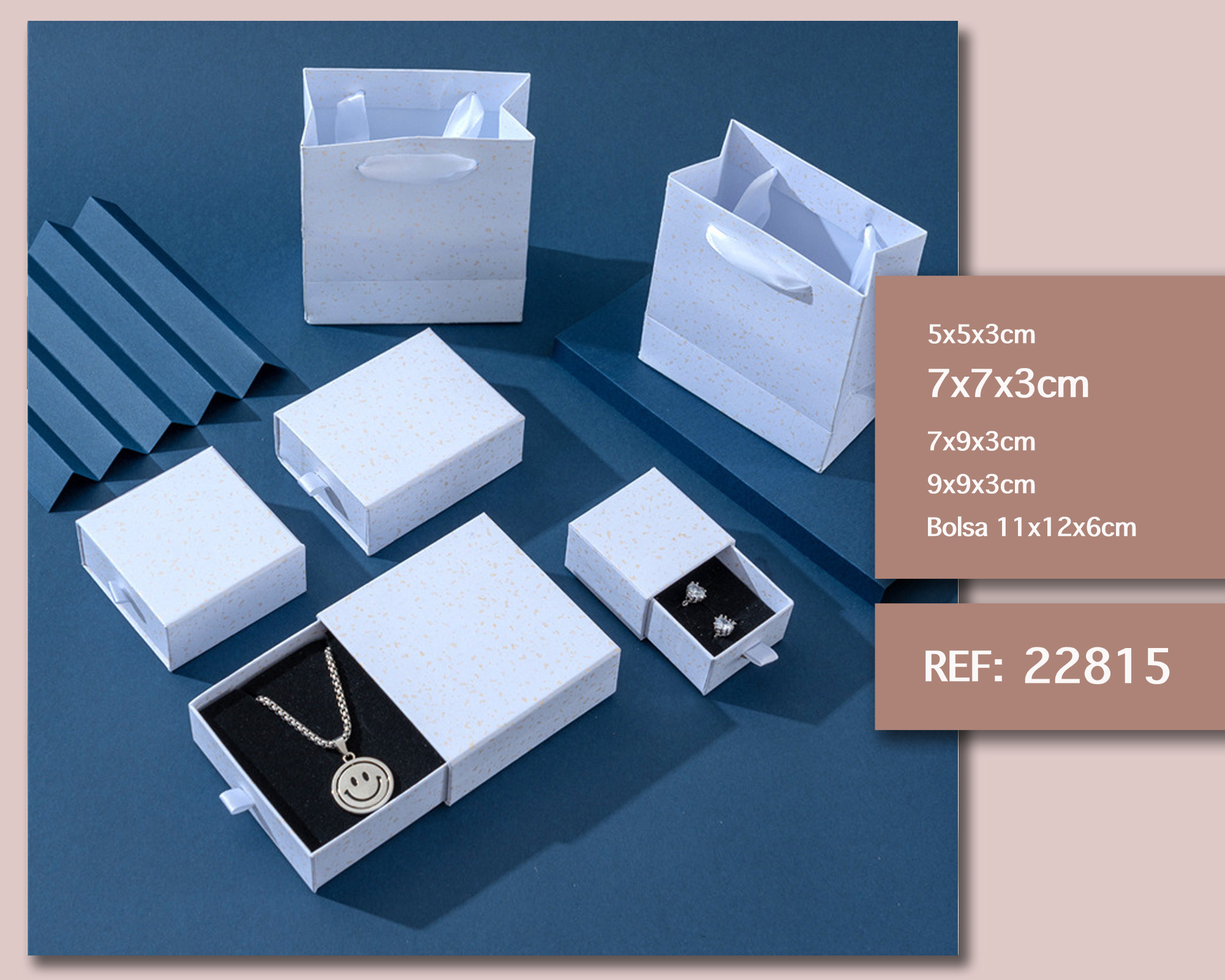 CAJA DE REGALO 7X7X3CM