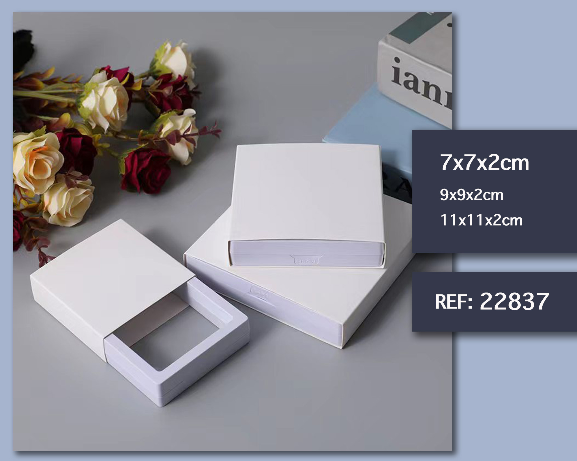 CAJA DE REGALO 7X7X2CM