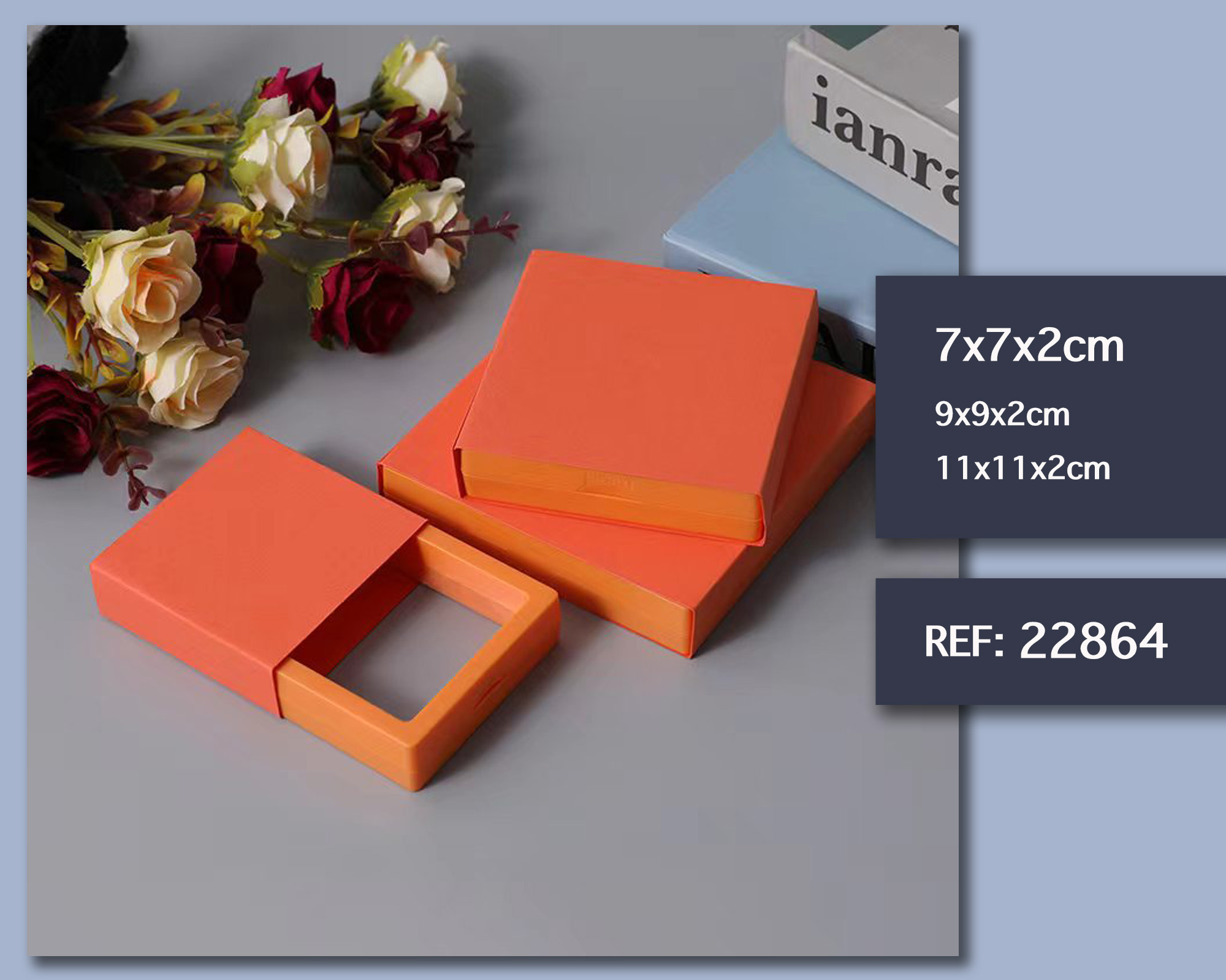 CAJA DE REGALO 7X7X2CM