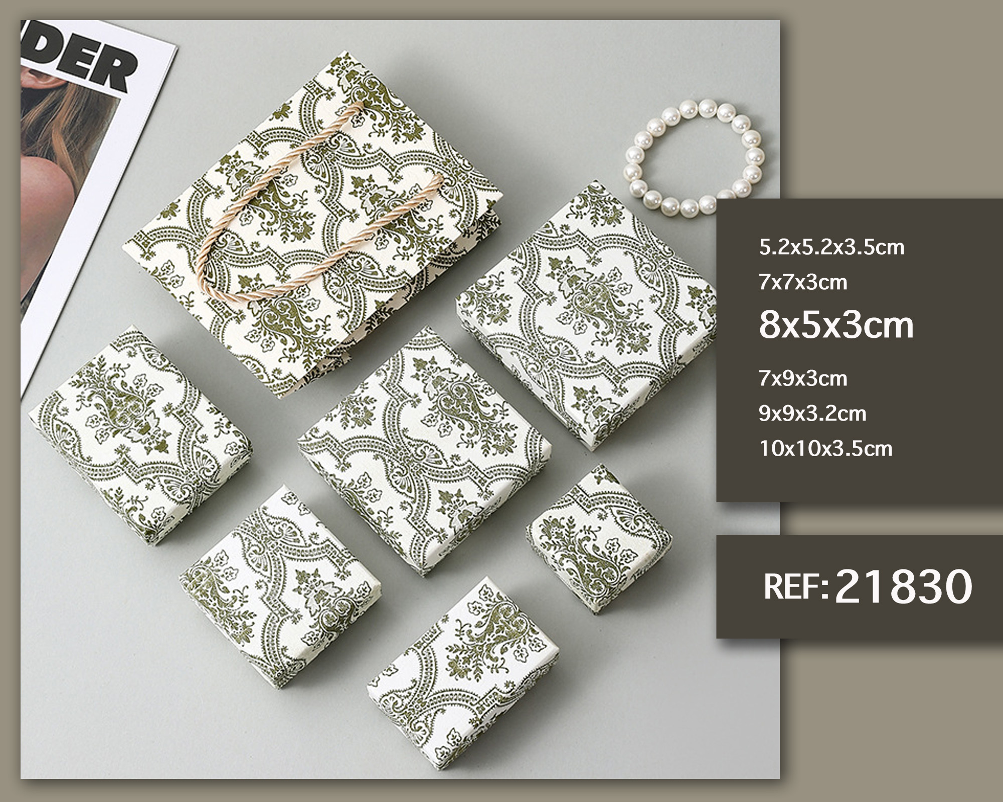 CAJA DE REGALO 8X5X3CM