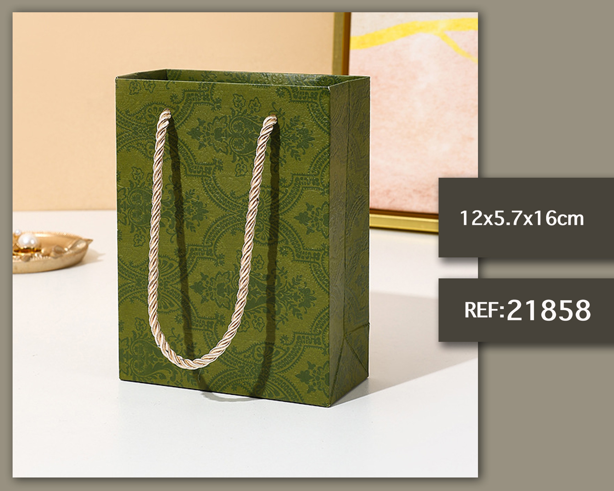 BOLSA DE REGALO 12X5.7X16CM