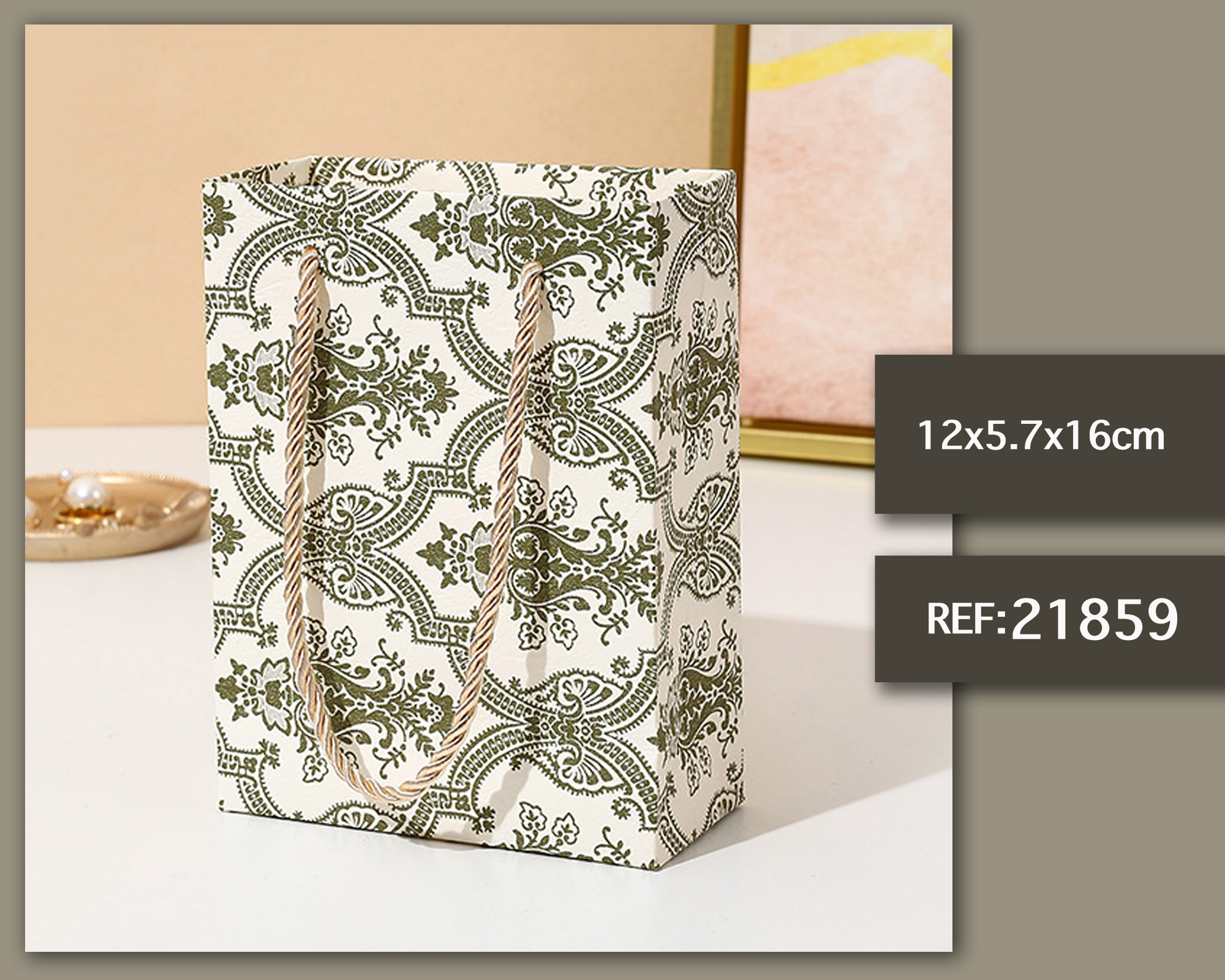 BOLSA DE REGALO 12X5.7X16CM