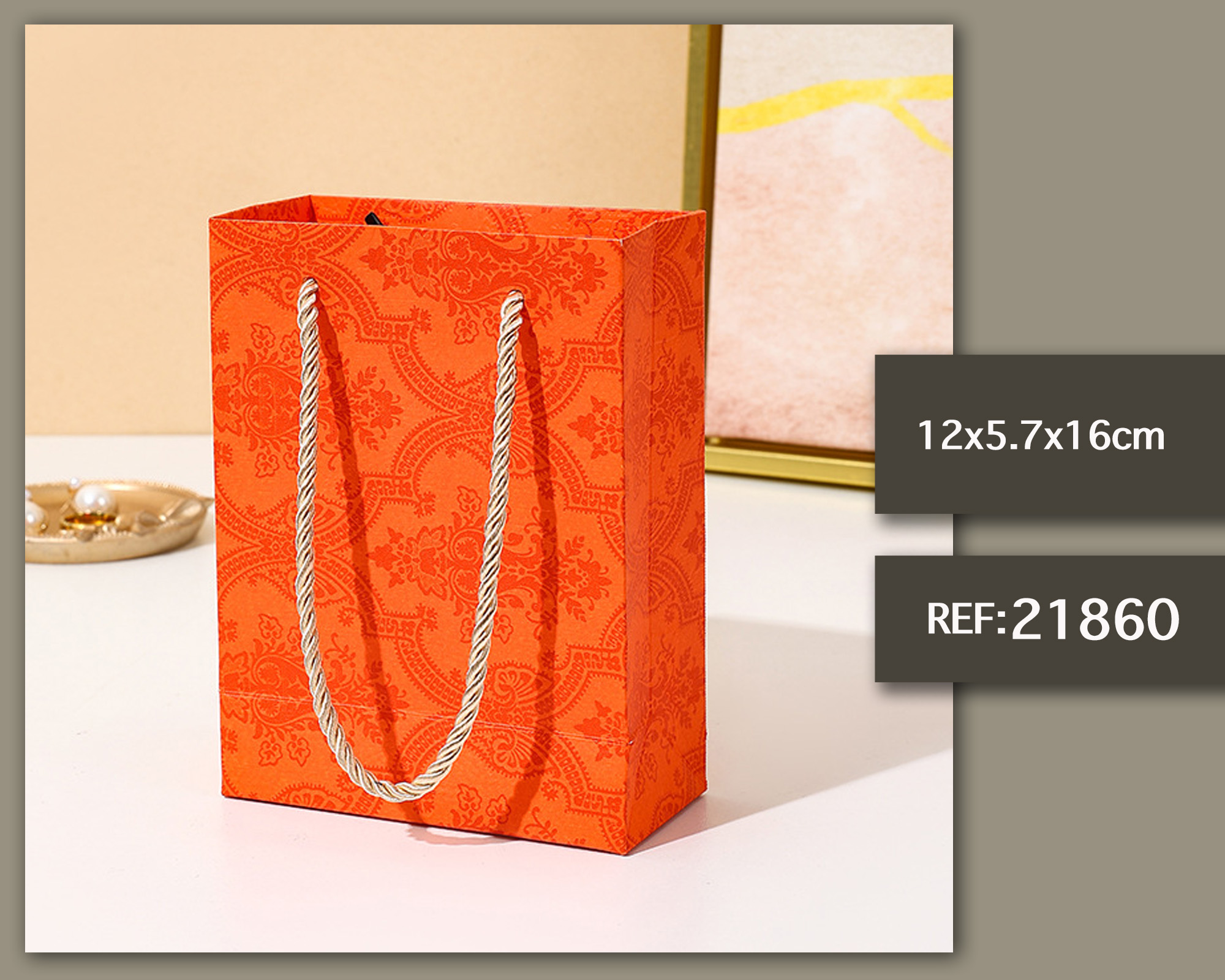 BOLSA DE REGALO 12X5.7X16CM