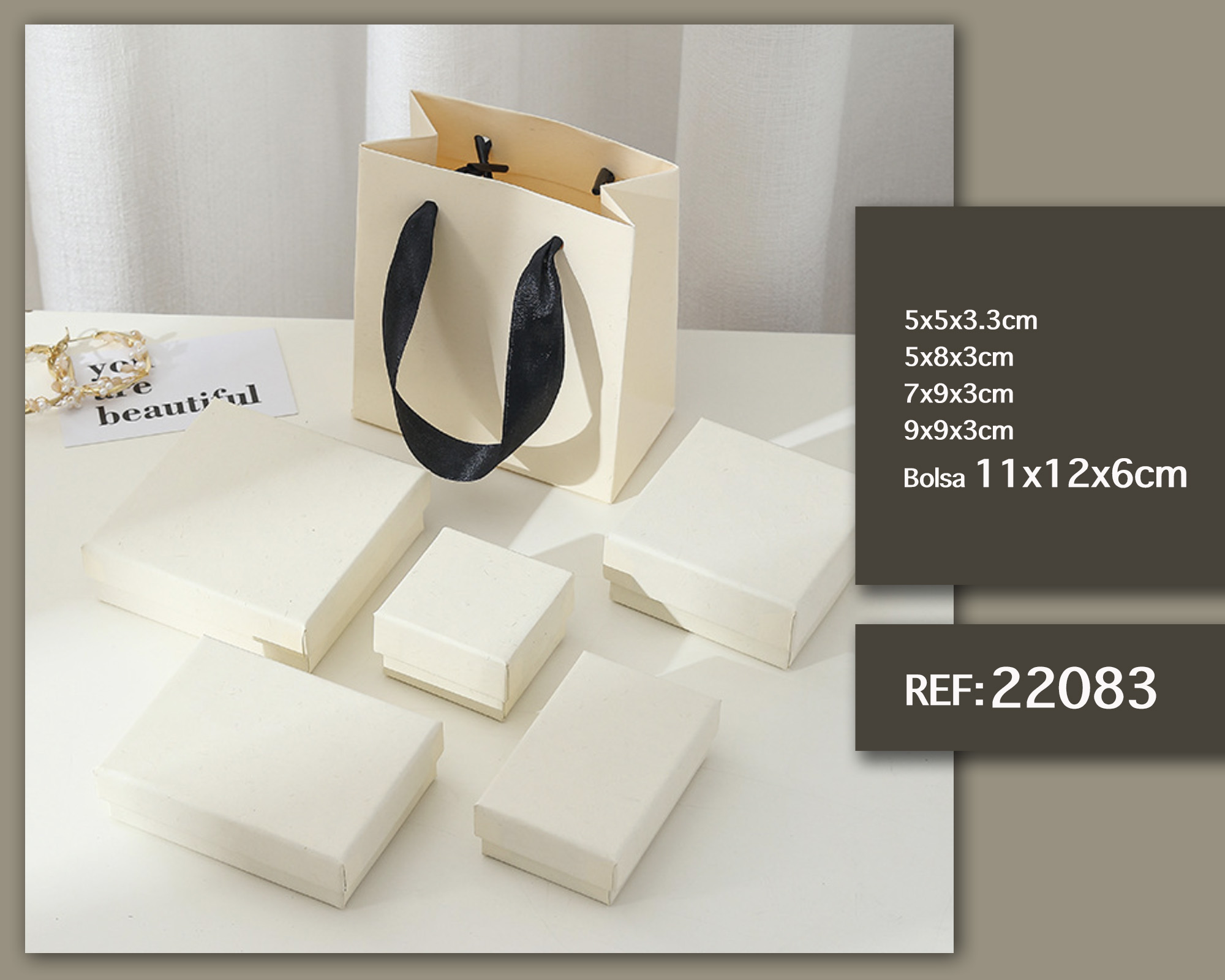 BOLSA DE REGALO 11X12X6CM