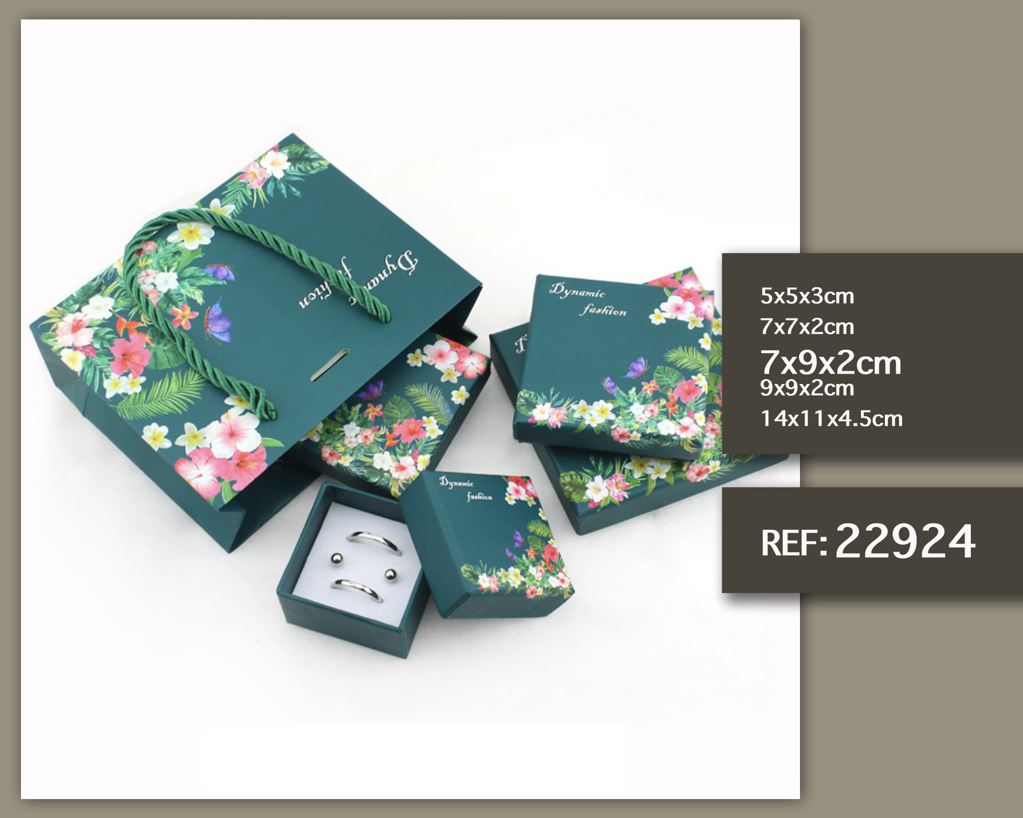 CAJA DE REGALO 7X9X2CM