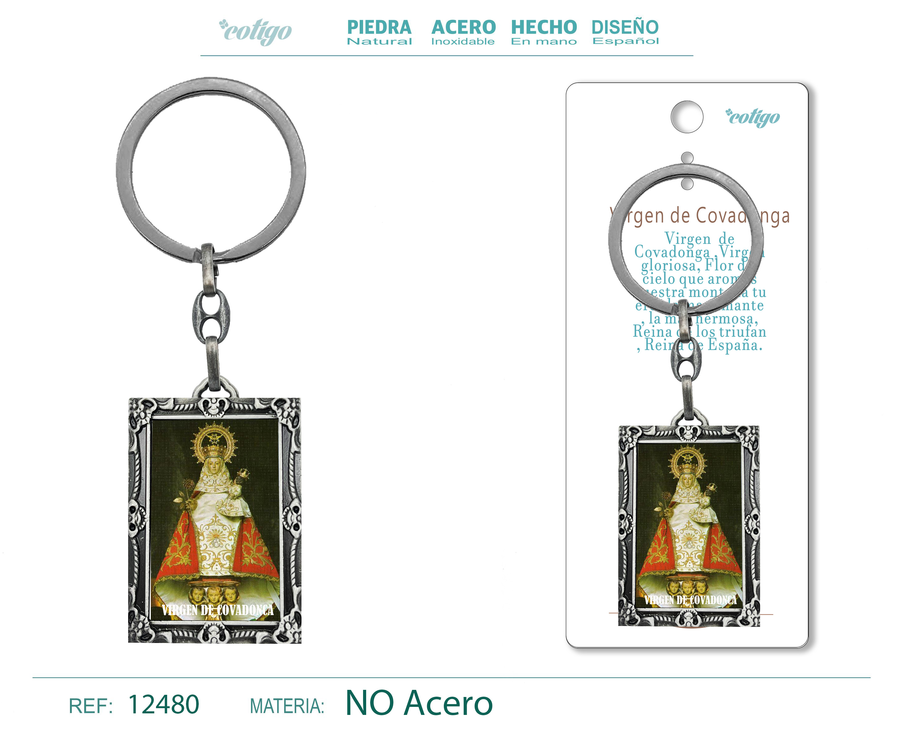 LLAVERO VIRGEN DE COVADONGA