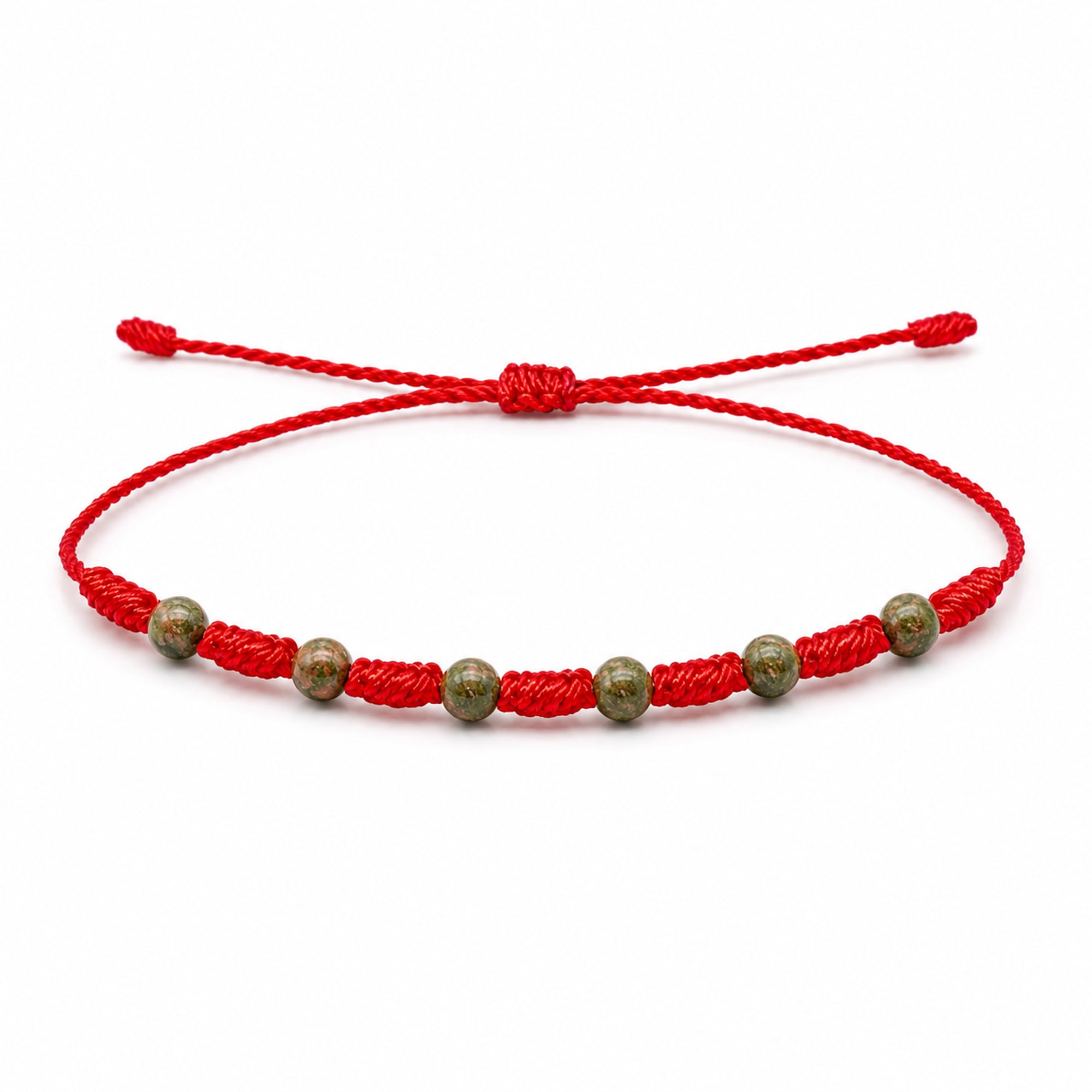 PULSERA 7 NUDOS CON  UNAKITA 4MM