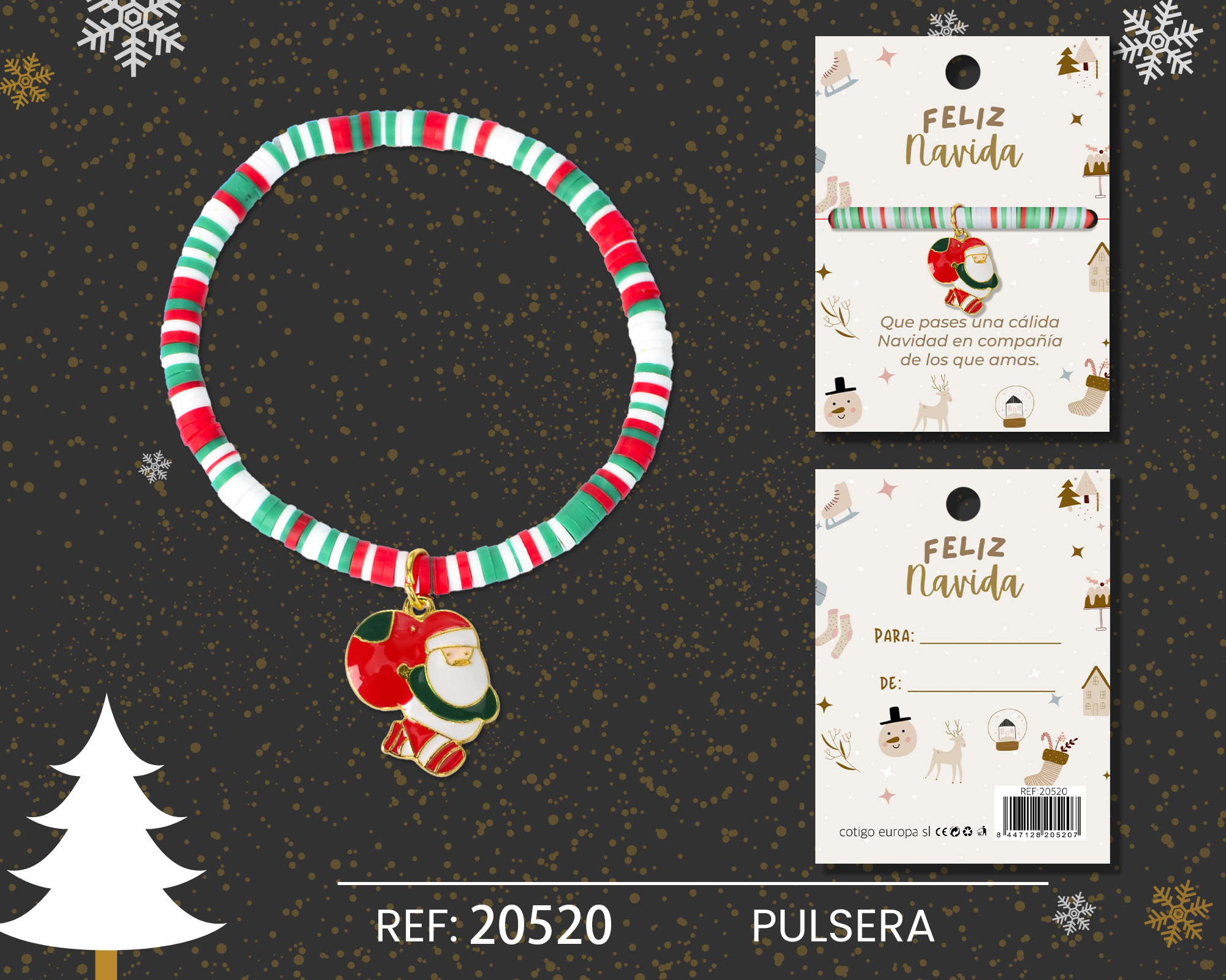 PULSERA DE NAVIDAD
