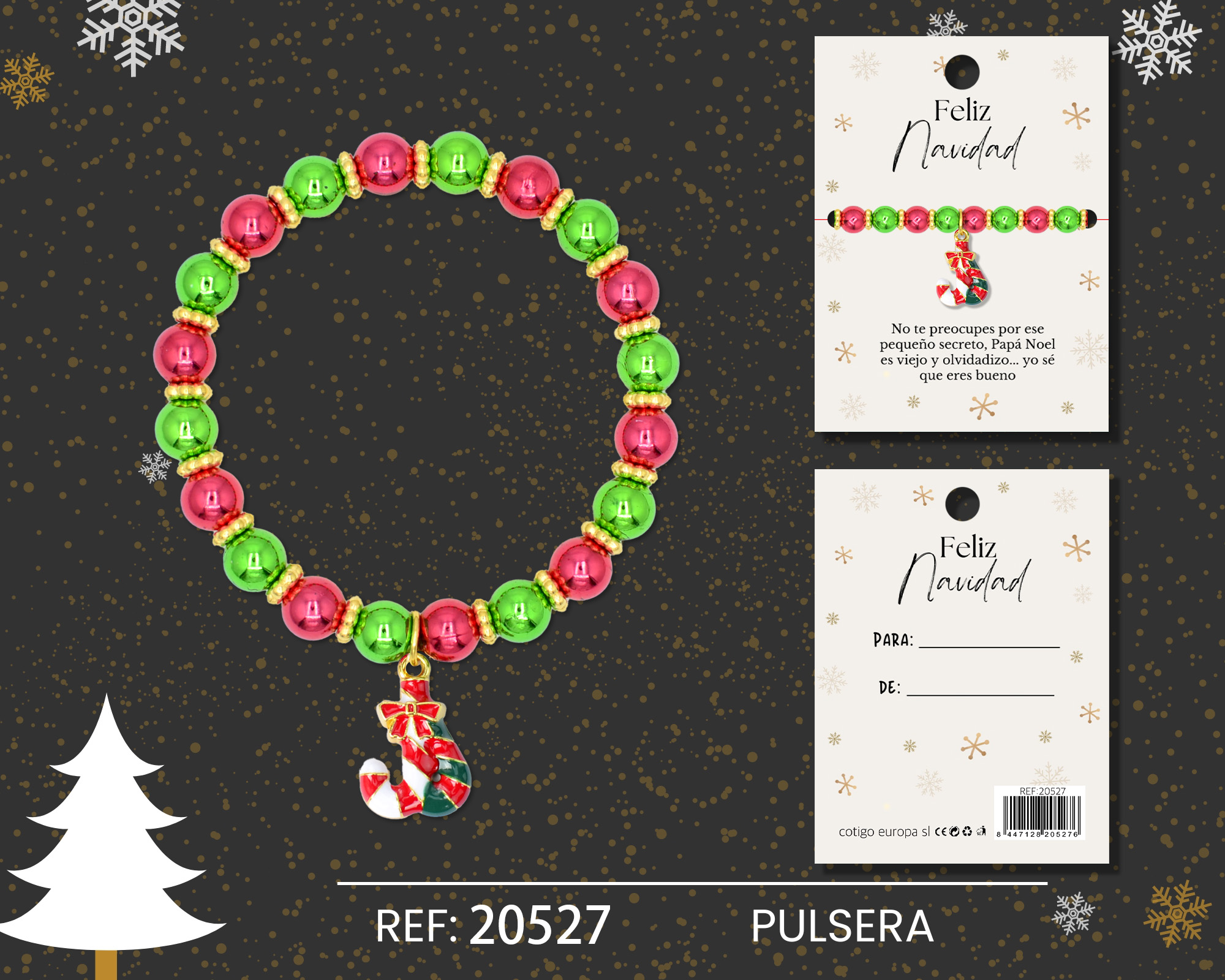 PULSERA DE NAVIDAD