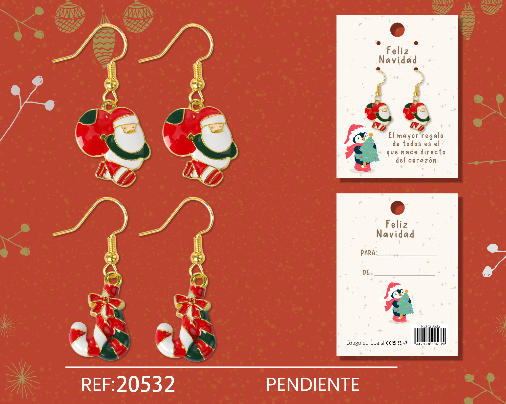 PENDIENTE DE NAVIDAD