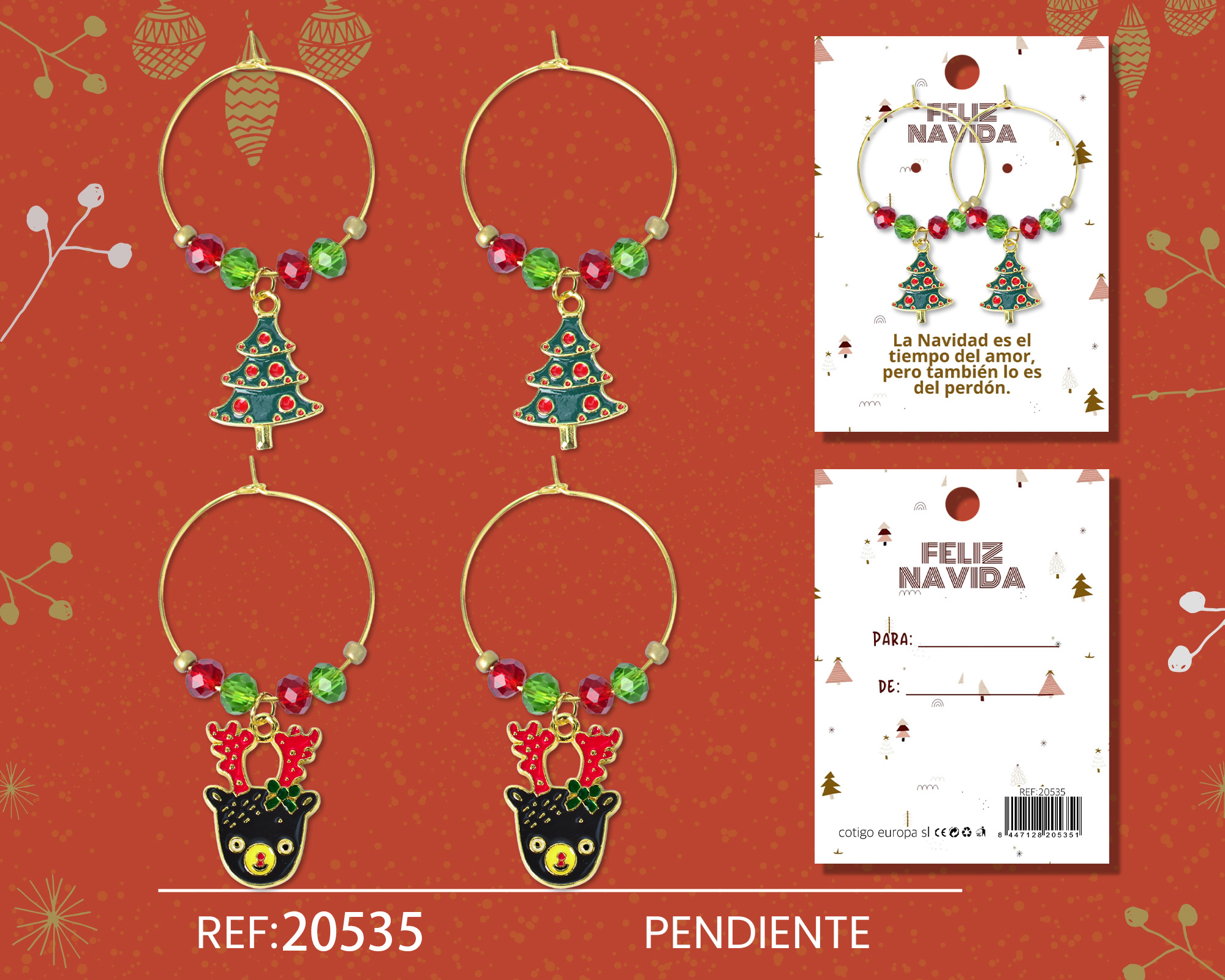 PENDIENTE DE NAVIDAD