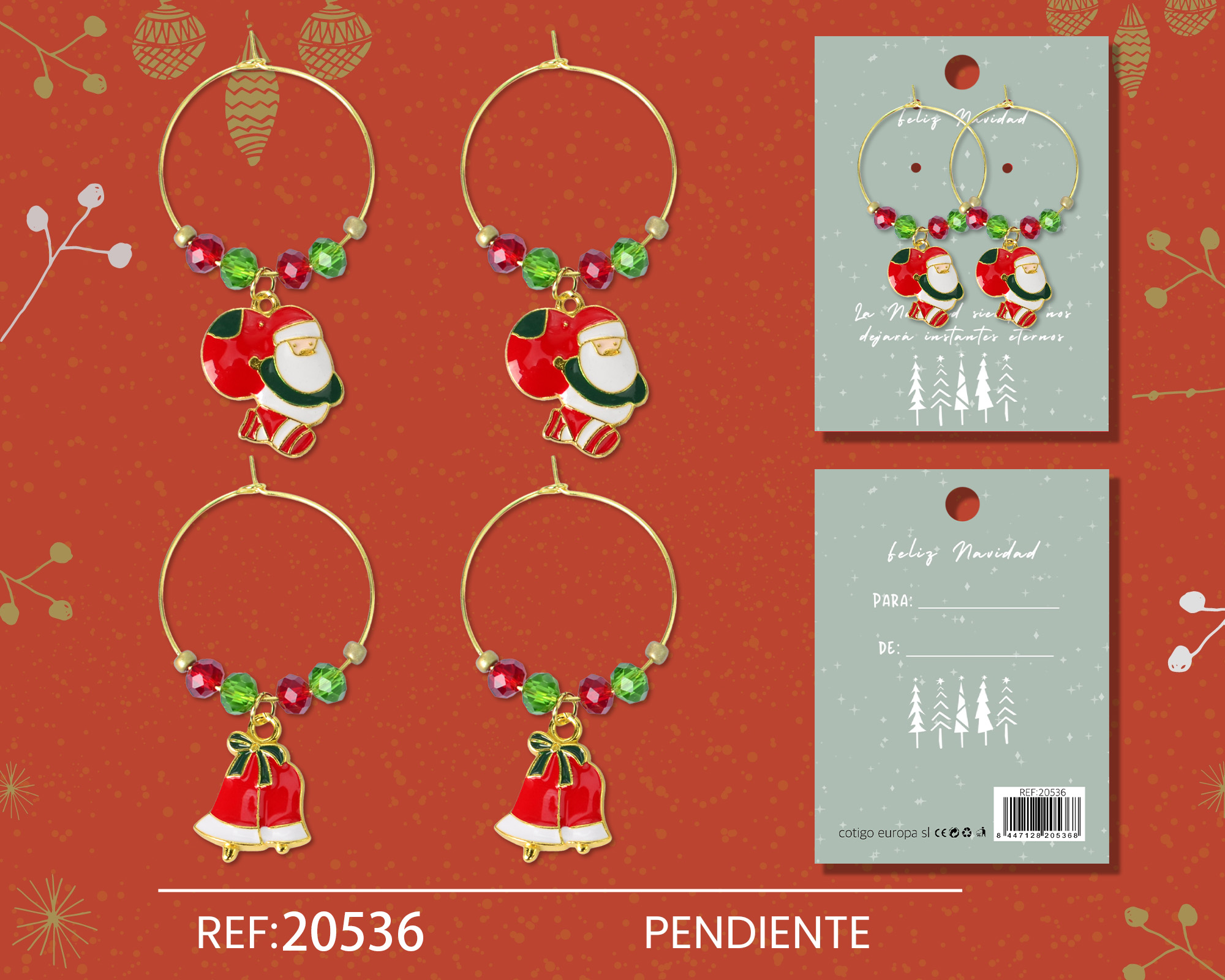 PENDIENTE DE NAVIDAD