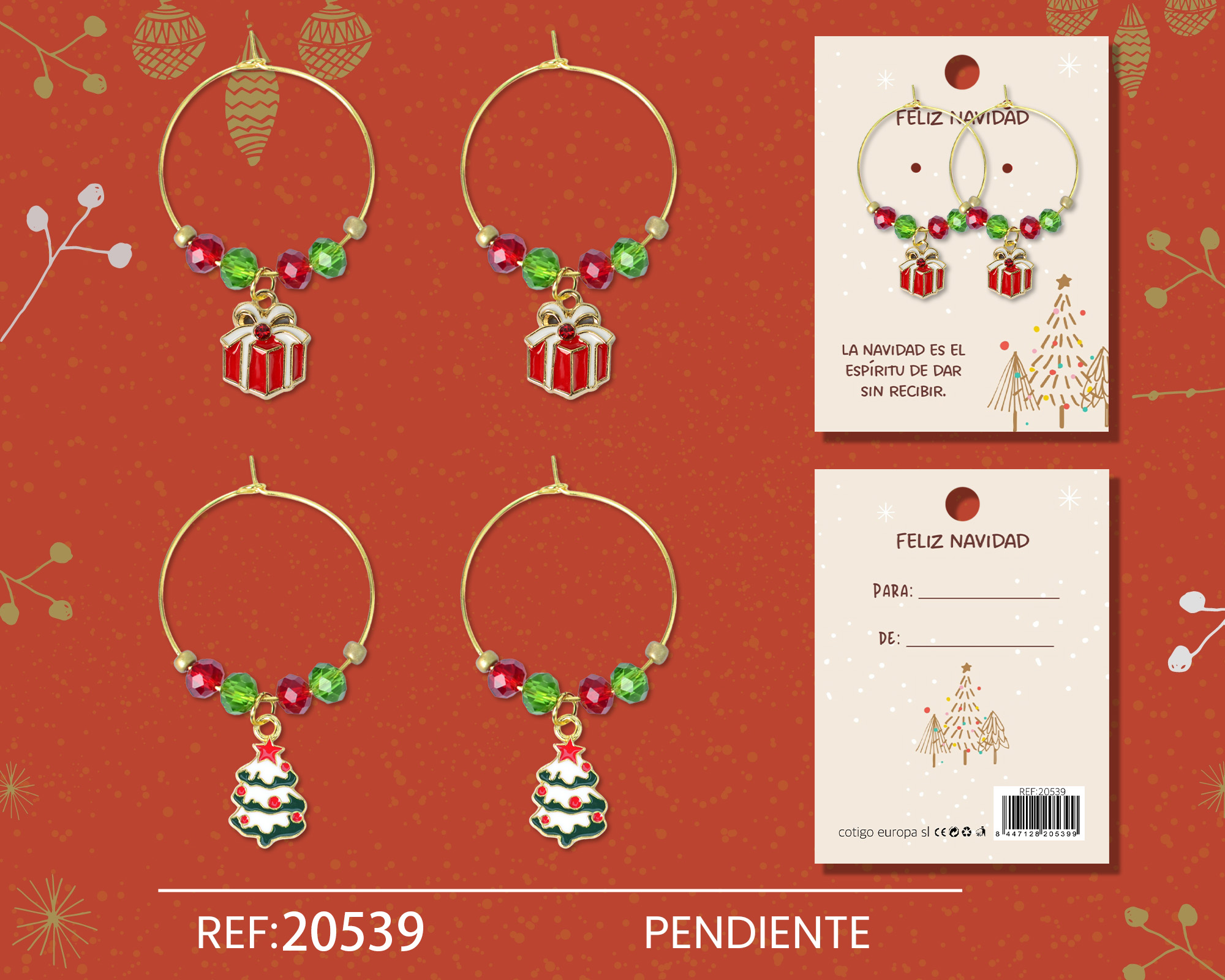 PENDIENTE DE NAVIDAD