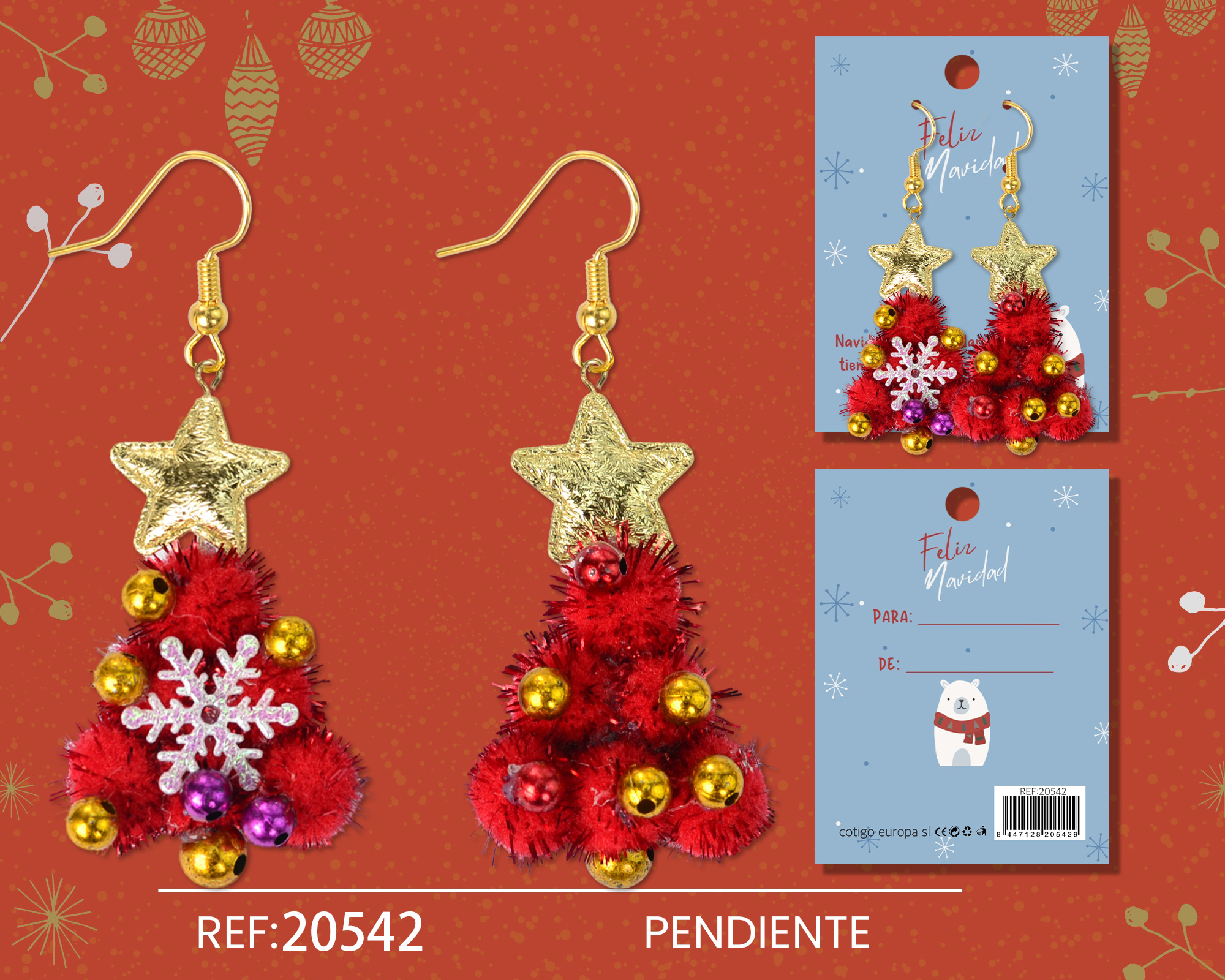 PENDIENTE DE NAVIDAD
