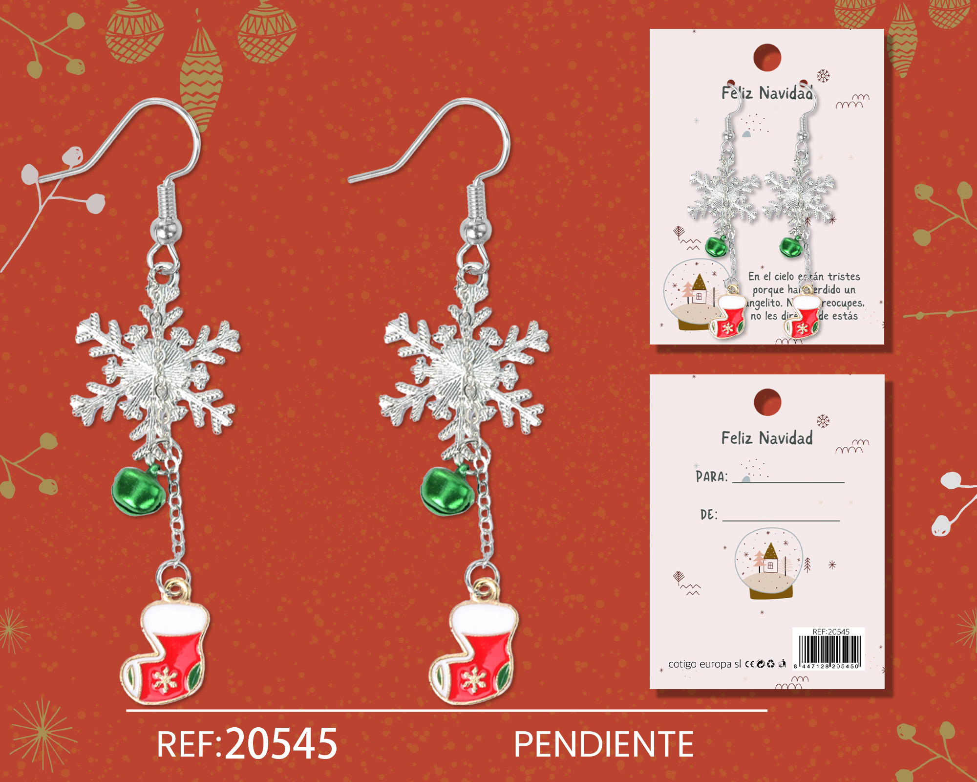 PENDIENTE DE NAVIDAD