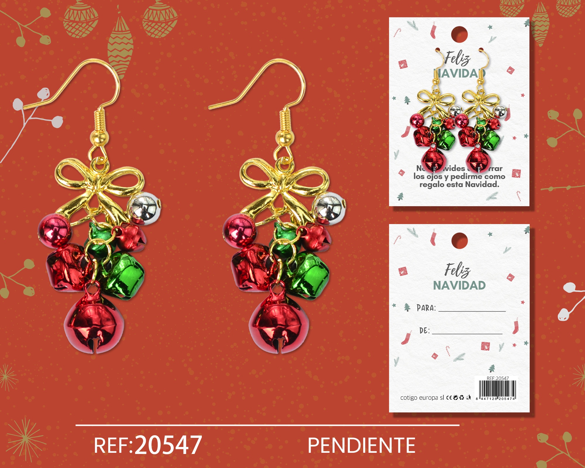 PENDIENTE DE NAVIDAD