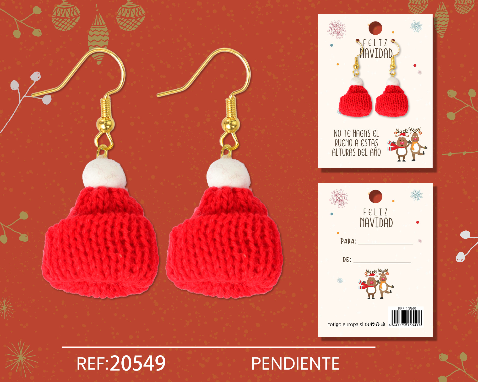 PENDIENTE DE NAVIDAD