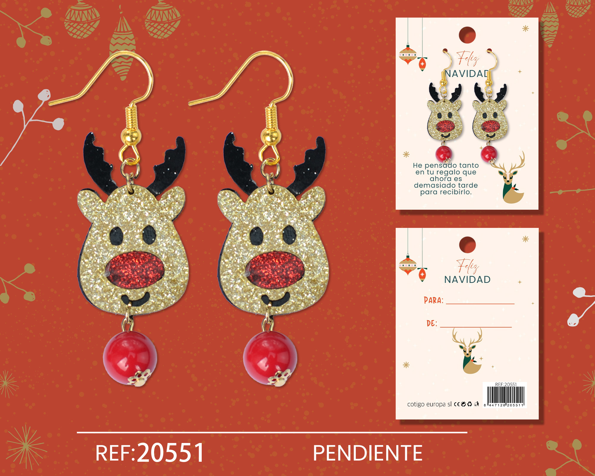 PENDIENTE DE NAVIDAD