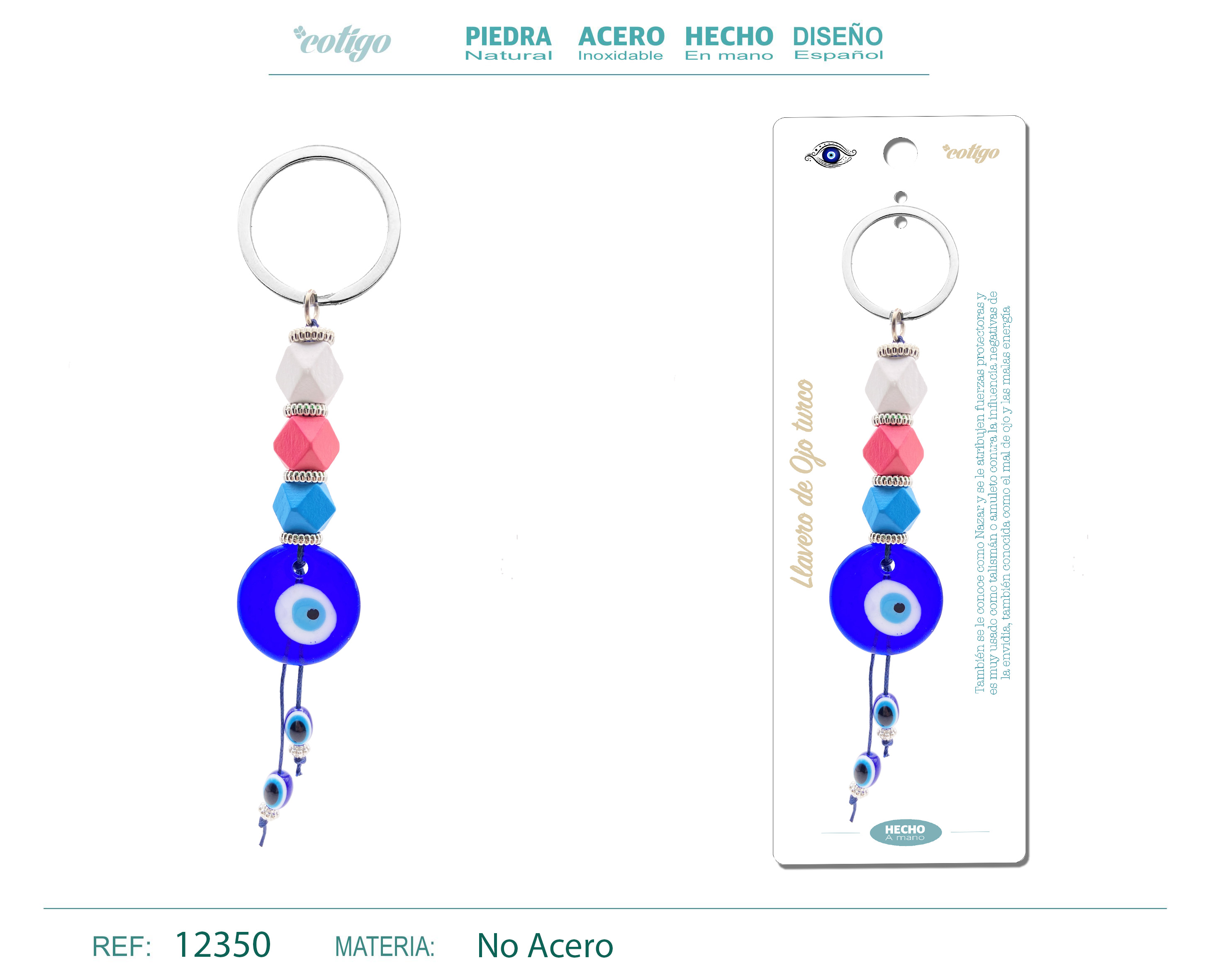 LLAVERO DE OJO TURCO