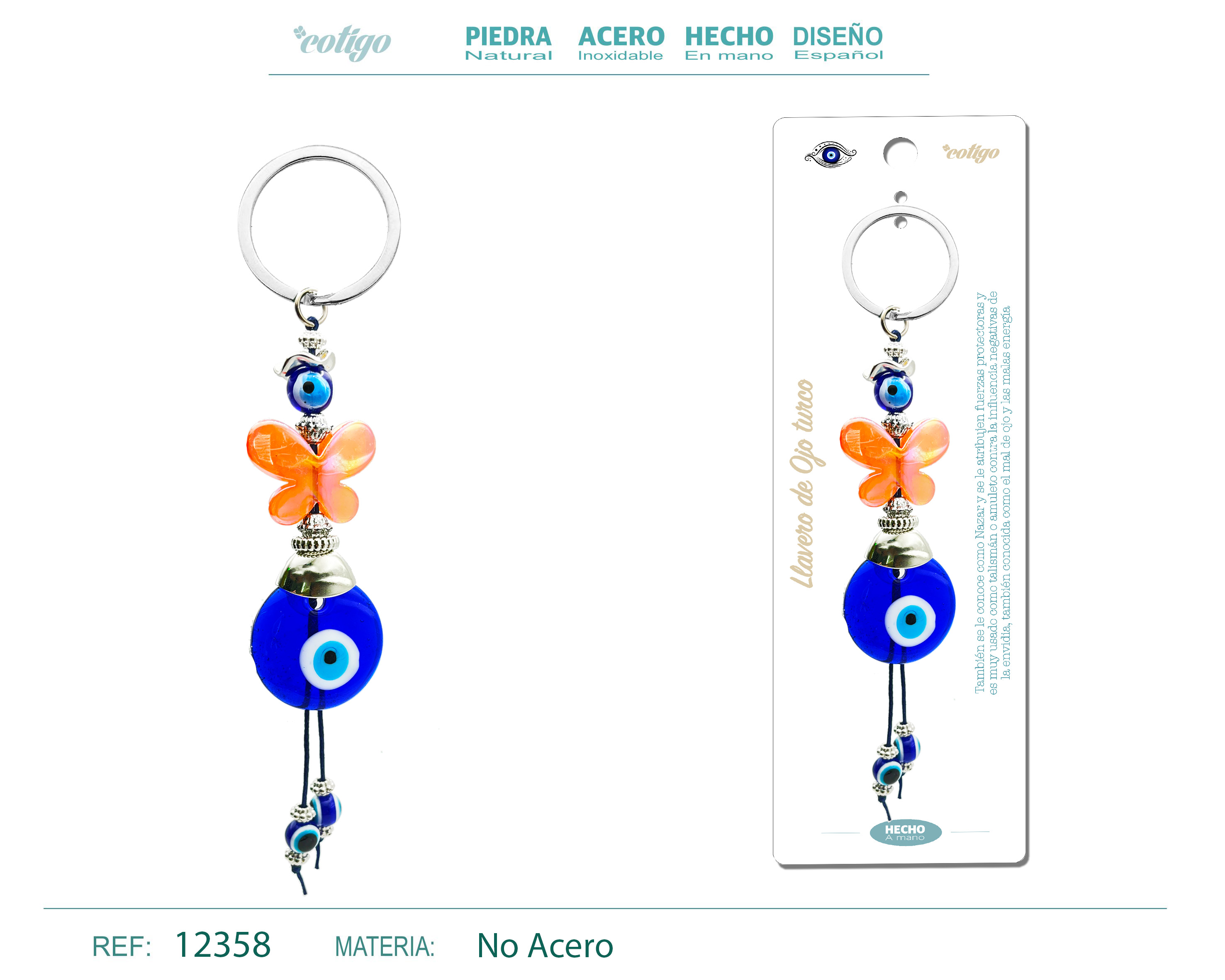 LLAVERO DE OJO TURCO