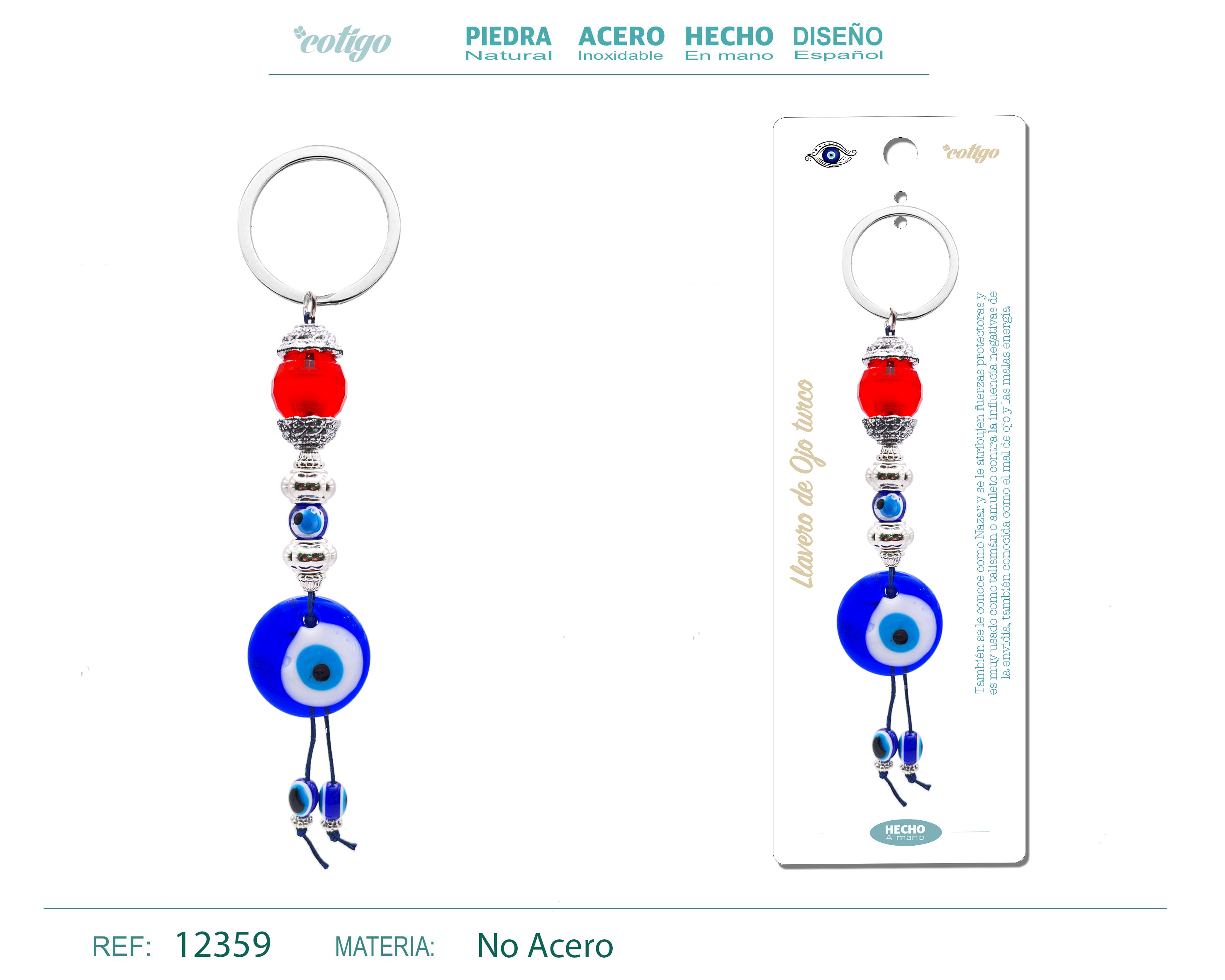 LLAVERO DE OJO TURCO