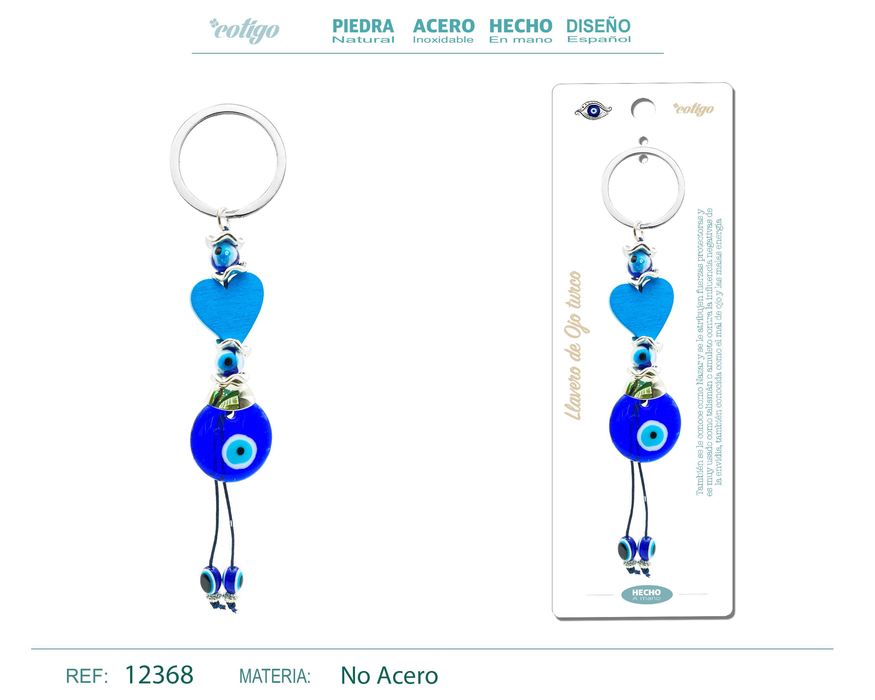 LLAVERO DE OJO TURCO