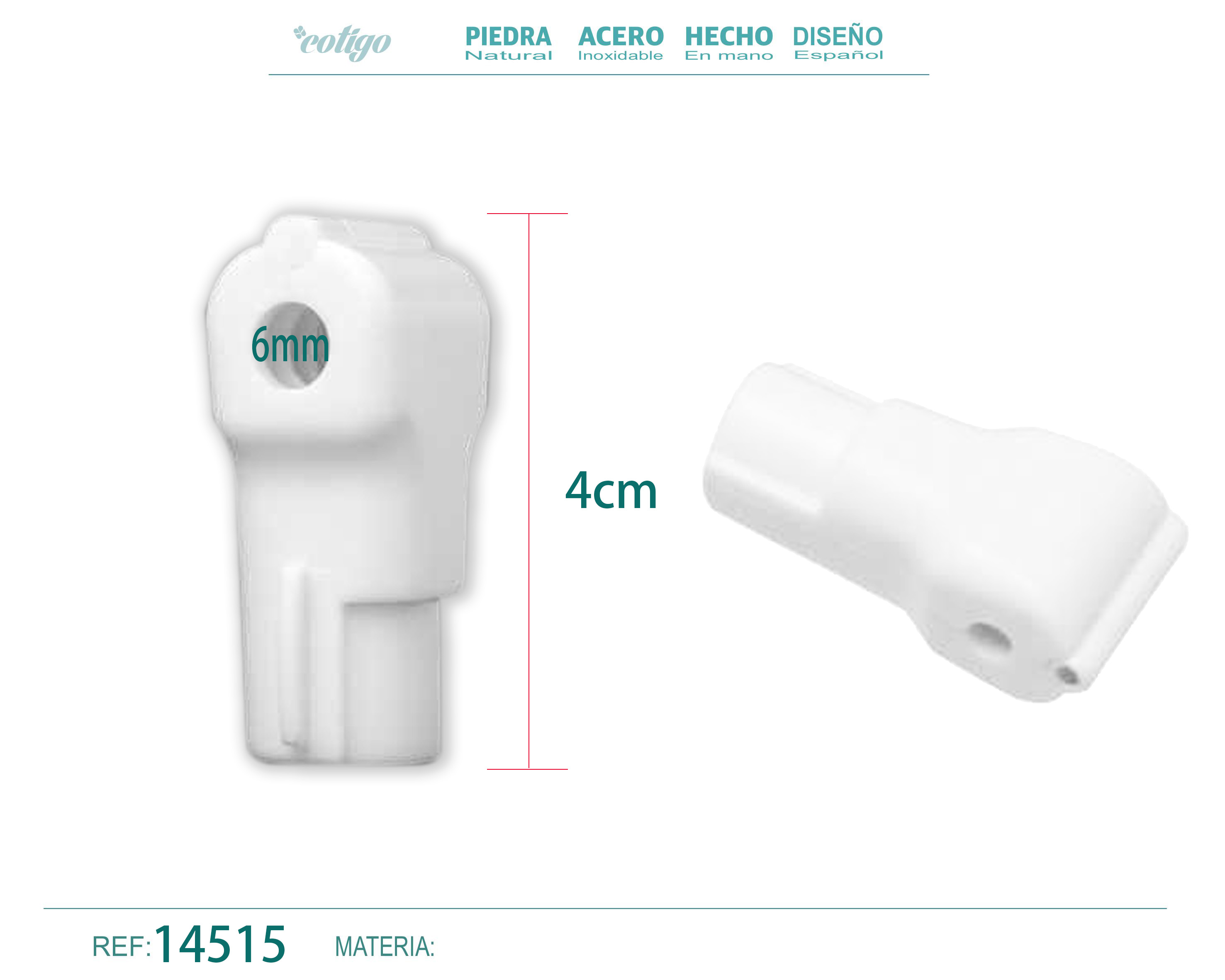 Cierre para Gancho 6mm