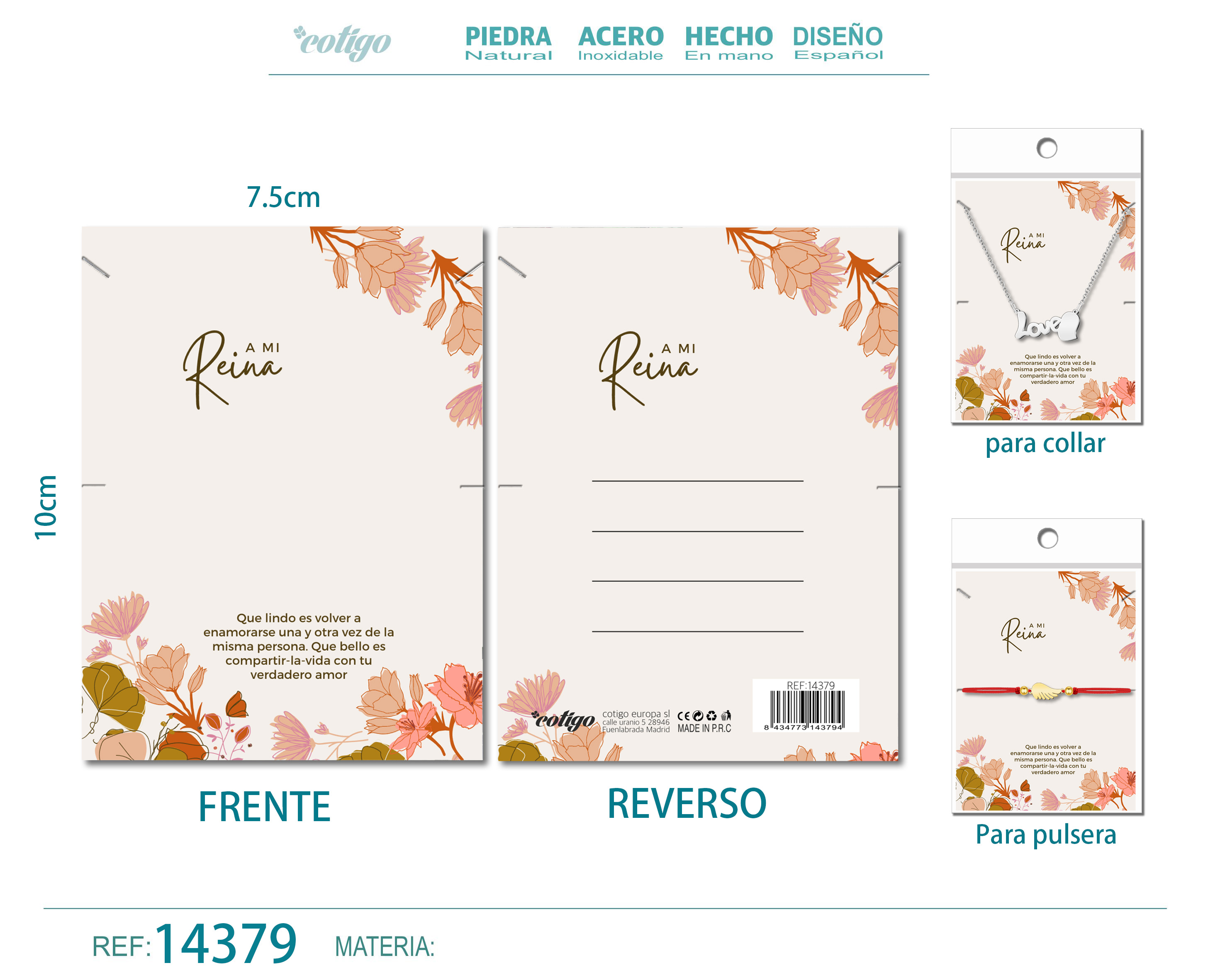 Tarjeta felicitación para Amor