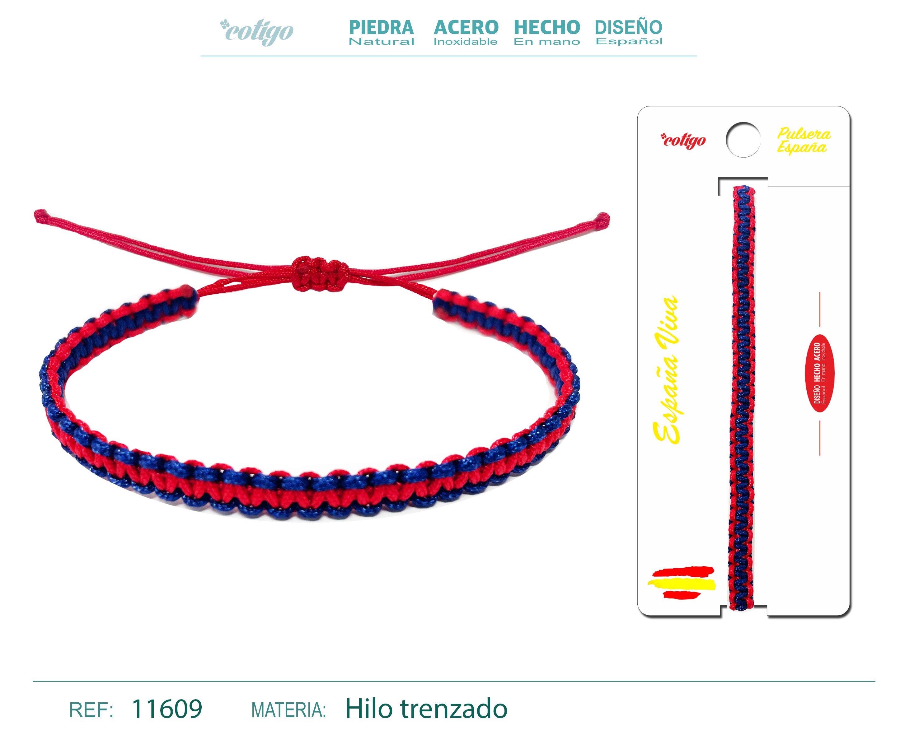 Pulsera destino español-Policía nacional