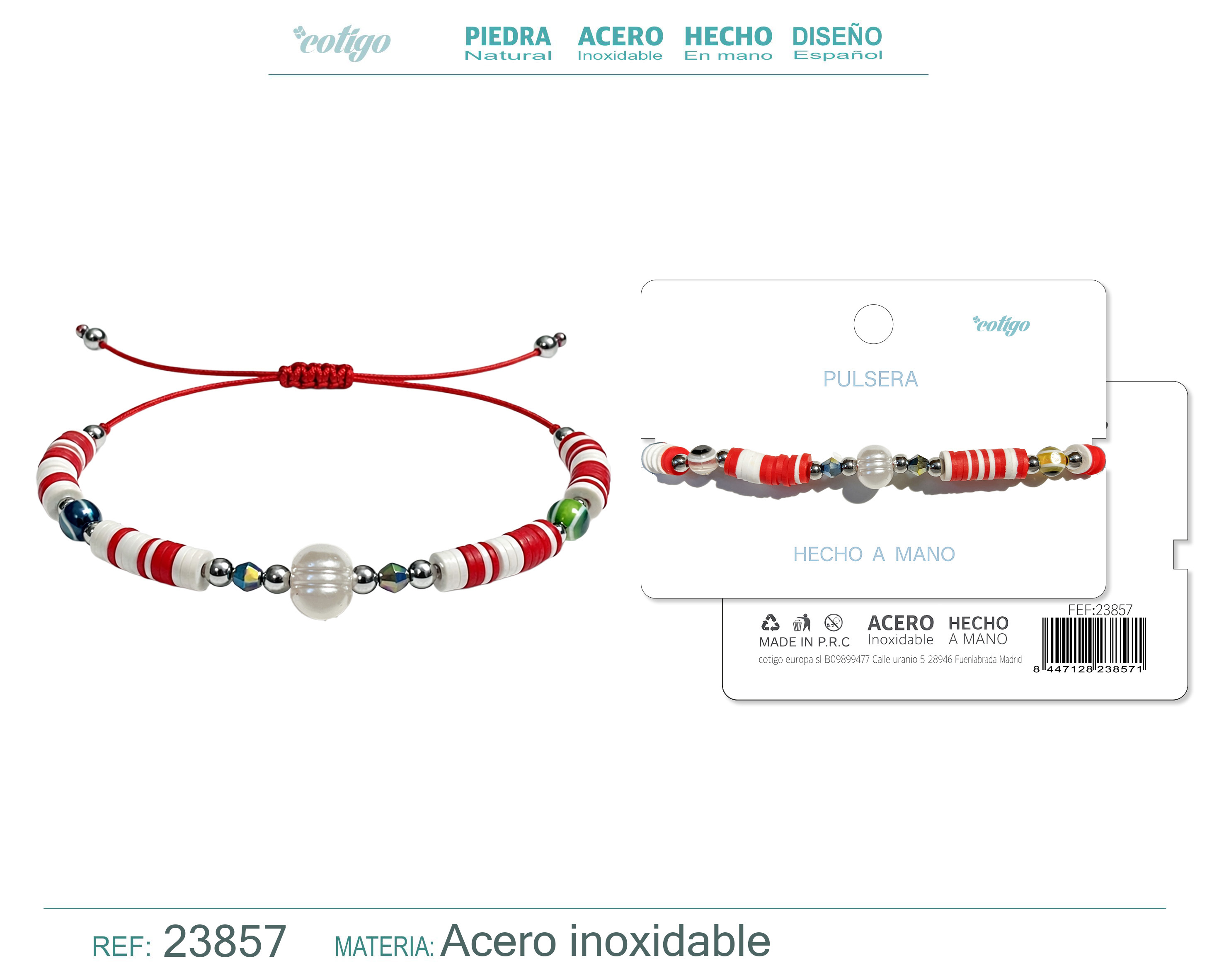 Pulsera Hilo Hecho a Mano