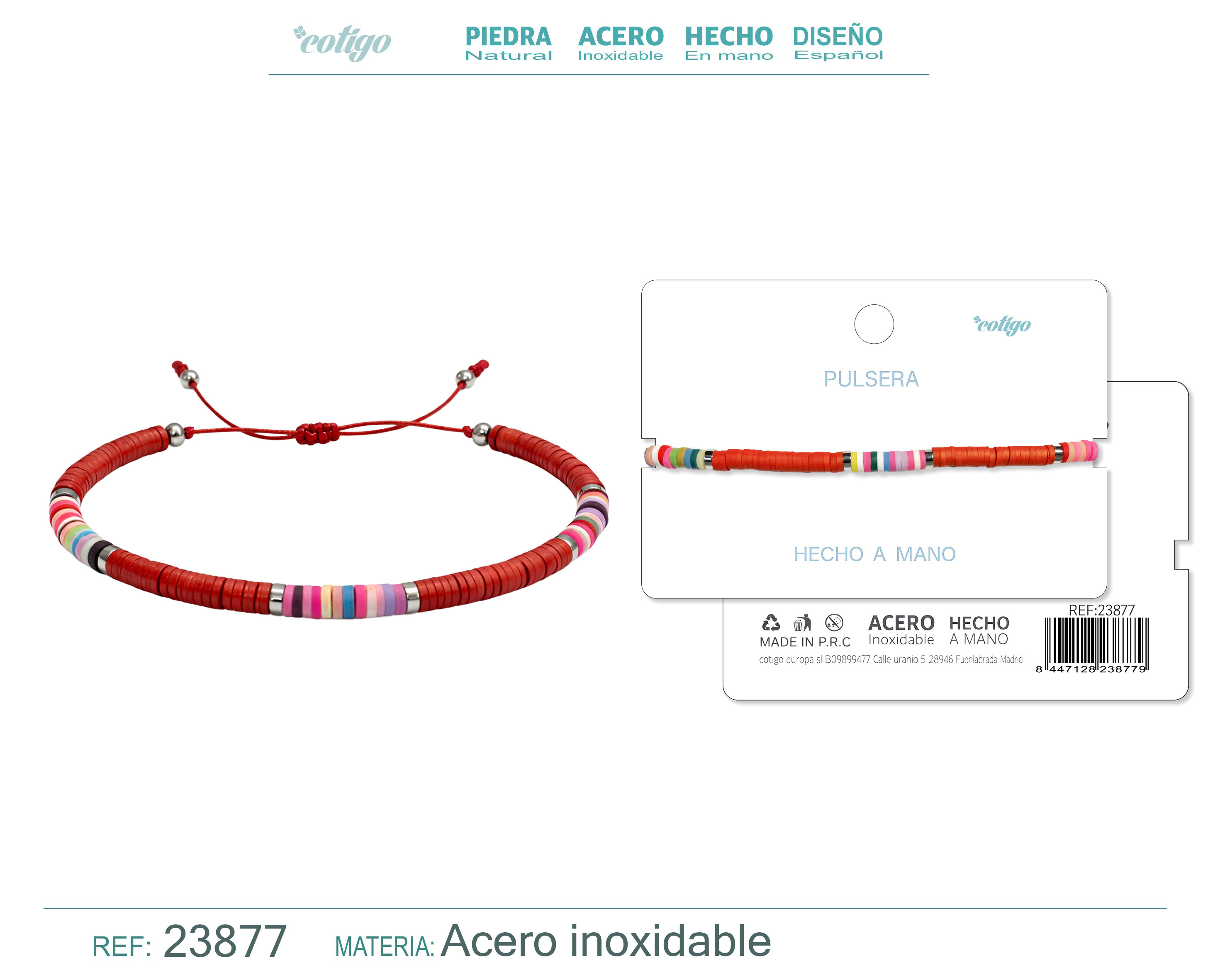 Pulsera Hilo Hecho a Mano