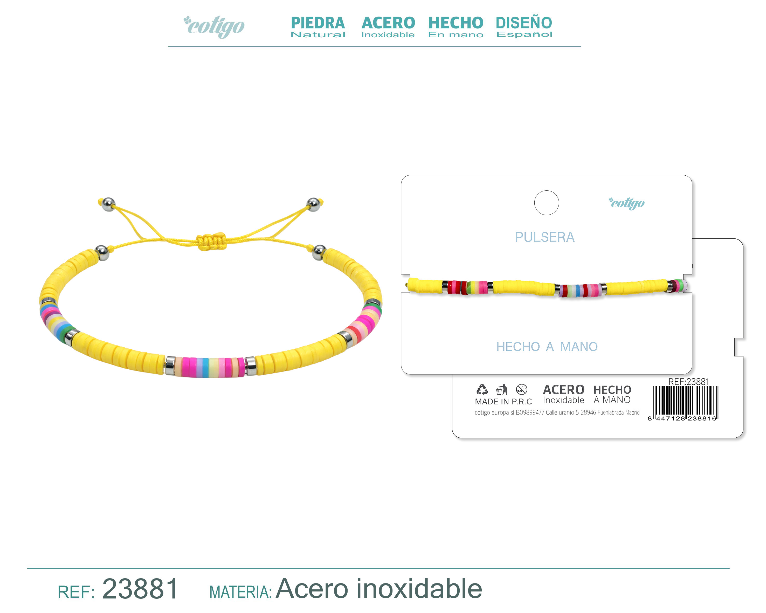 Pulsera Hilo Hecho a Mano