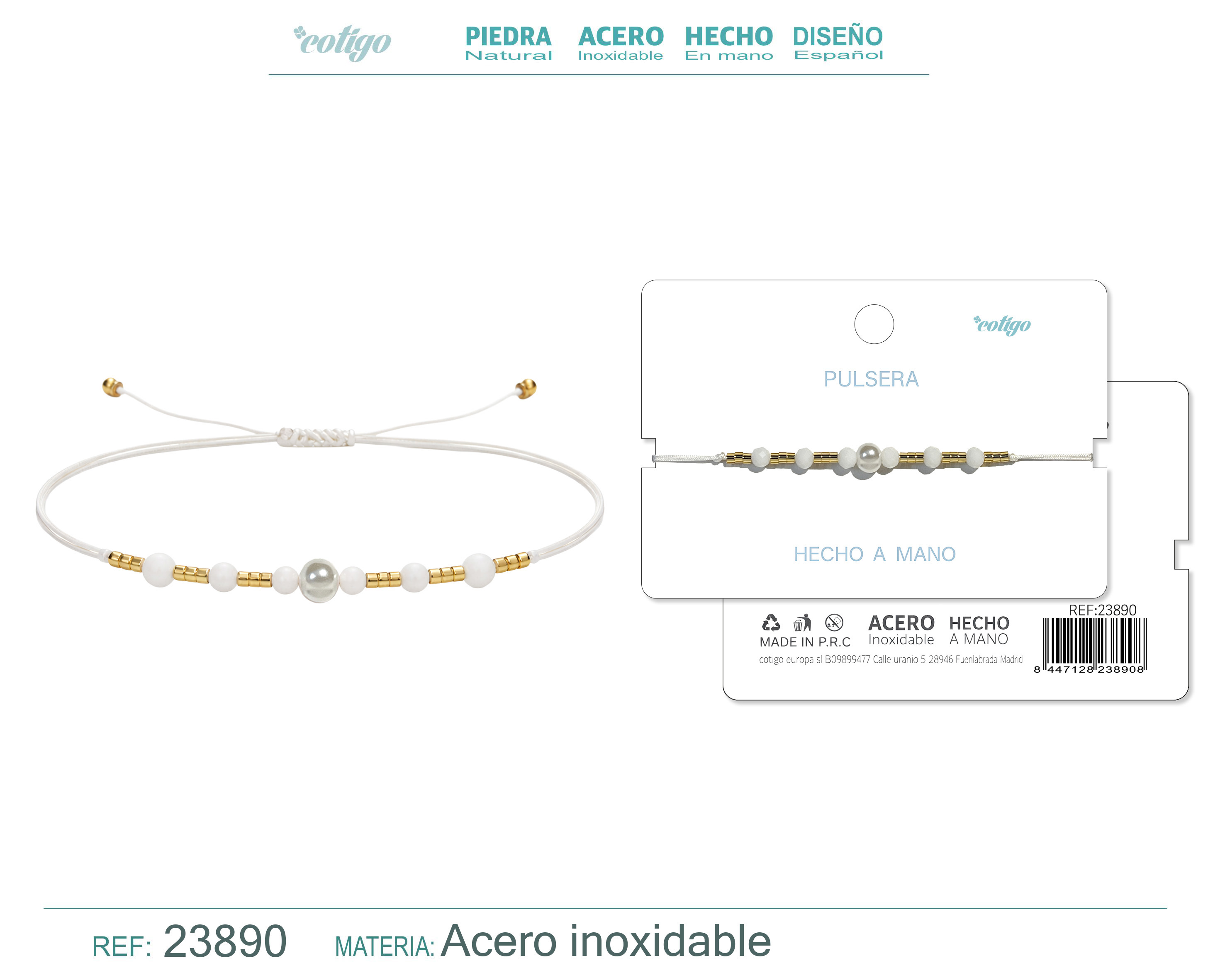Pulsera Hilo Hecho a Mano