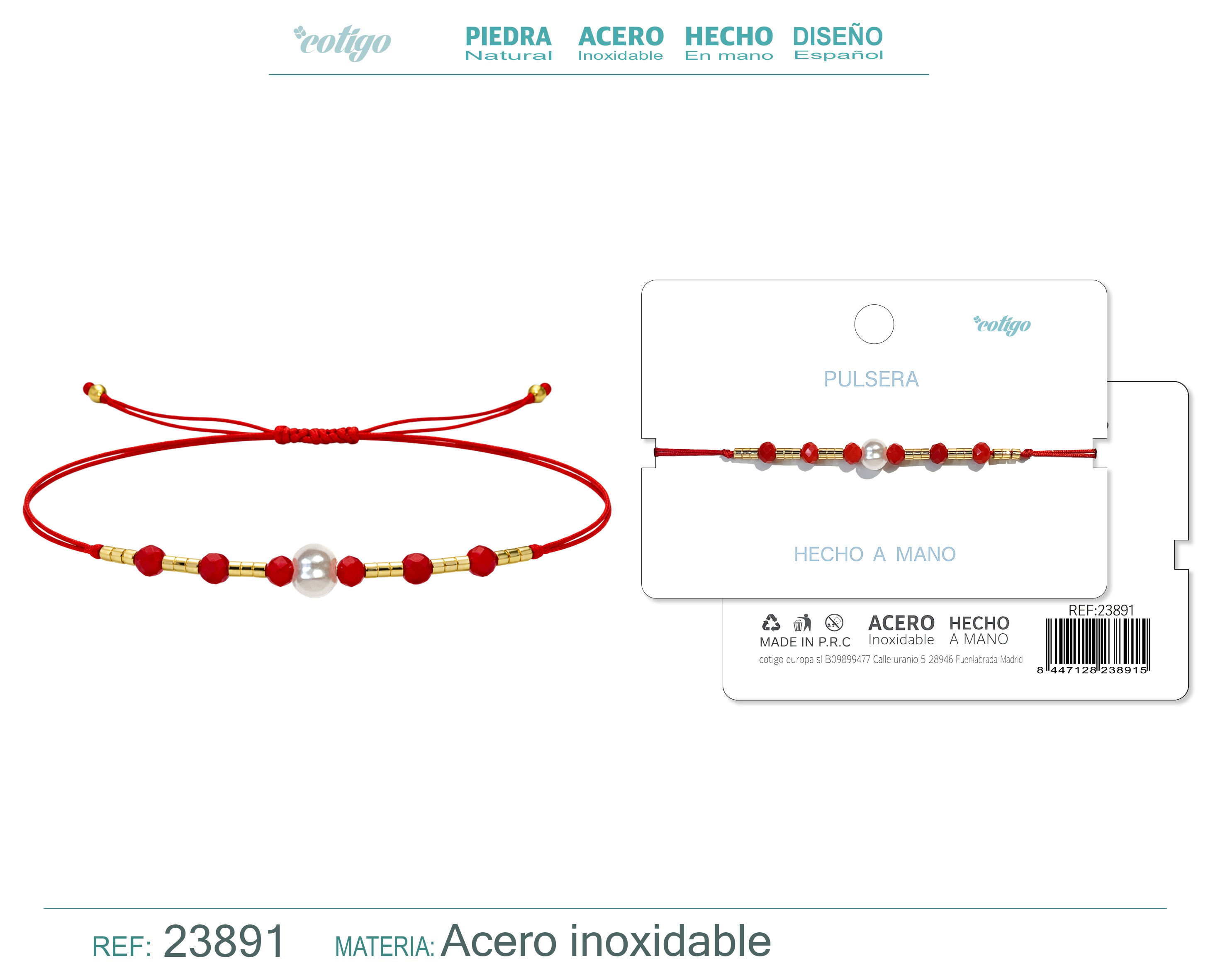 Pulsera Hilo Hecho a Mano
