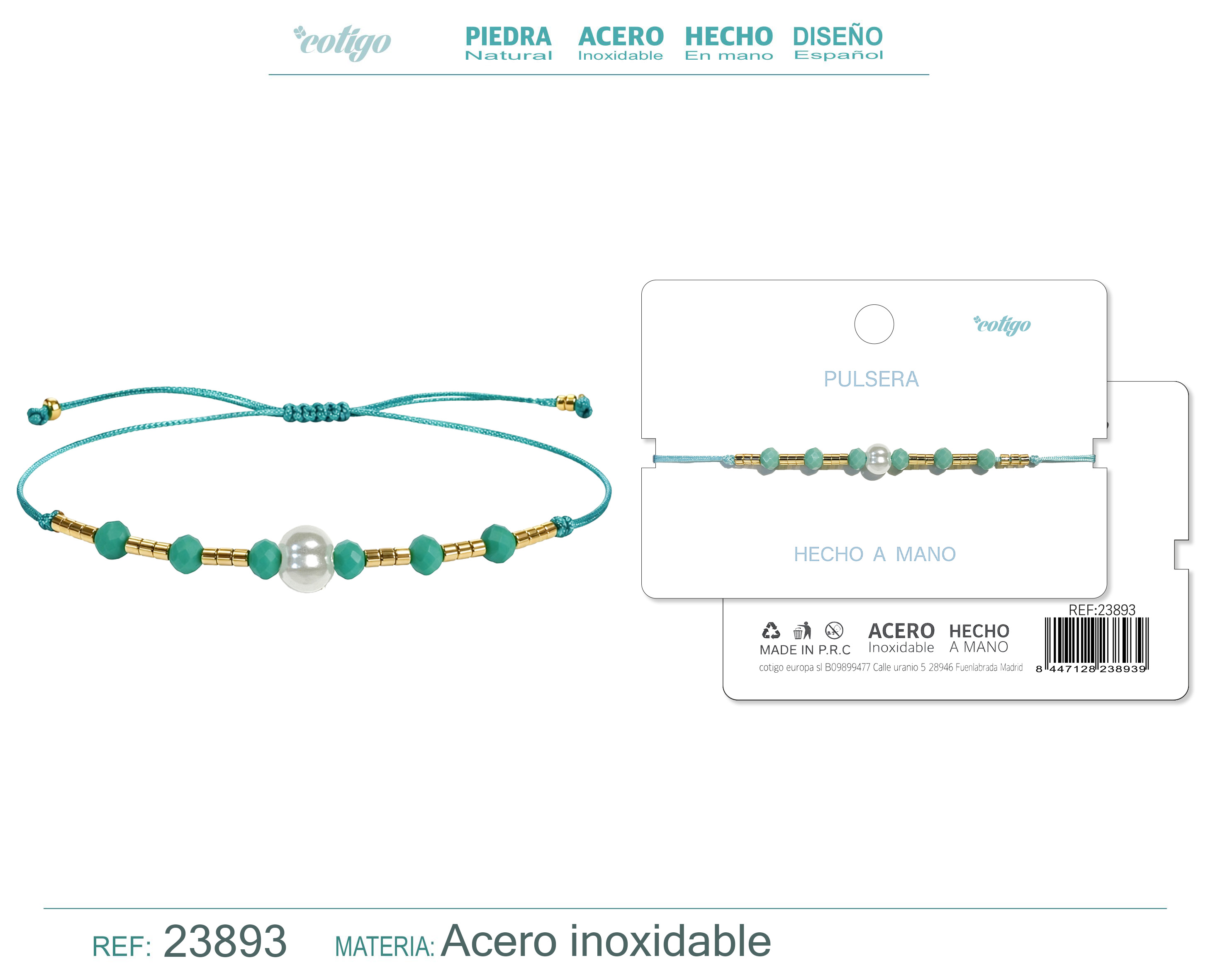 Pulsera Hilo Hecho a Mano