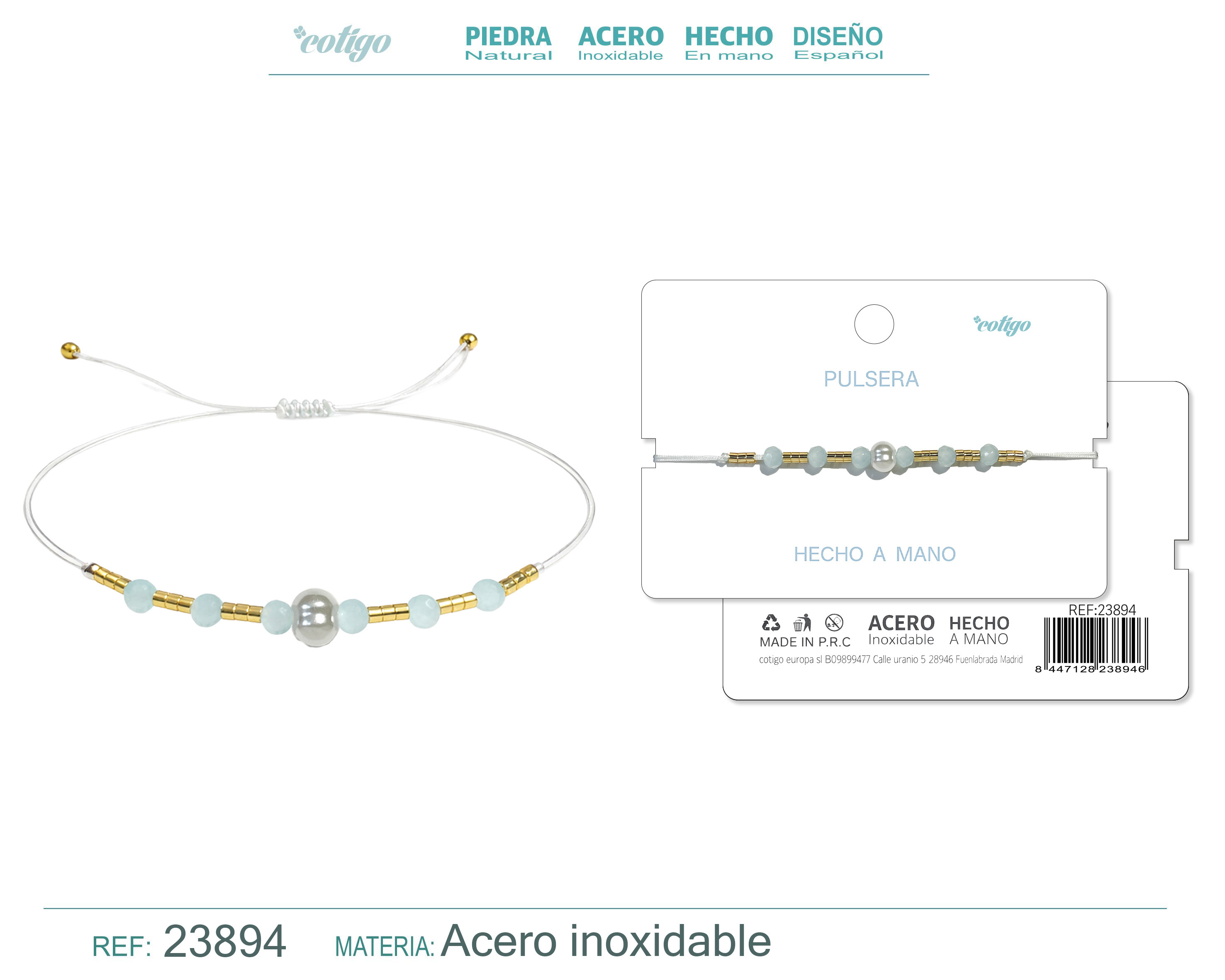 Pulsera Hilo Hecho a Mano
