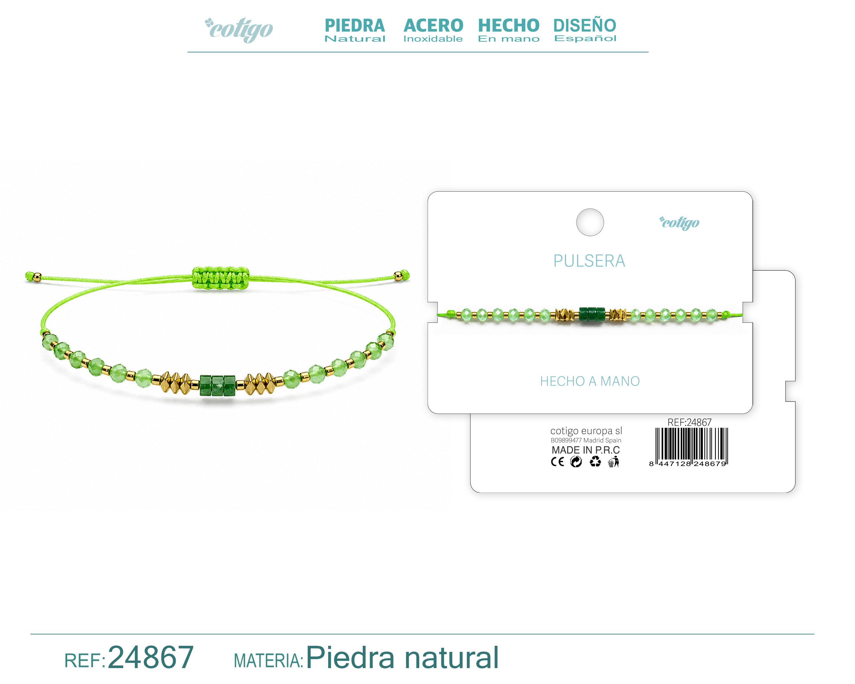 Pulsera Hecho a Mano