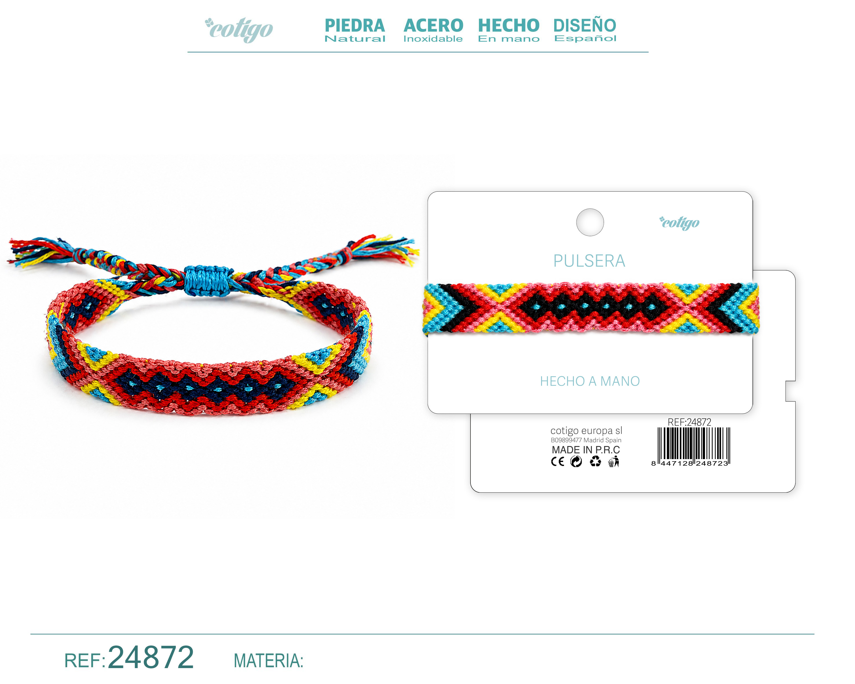 Pulsera Hecho a Mano