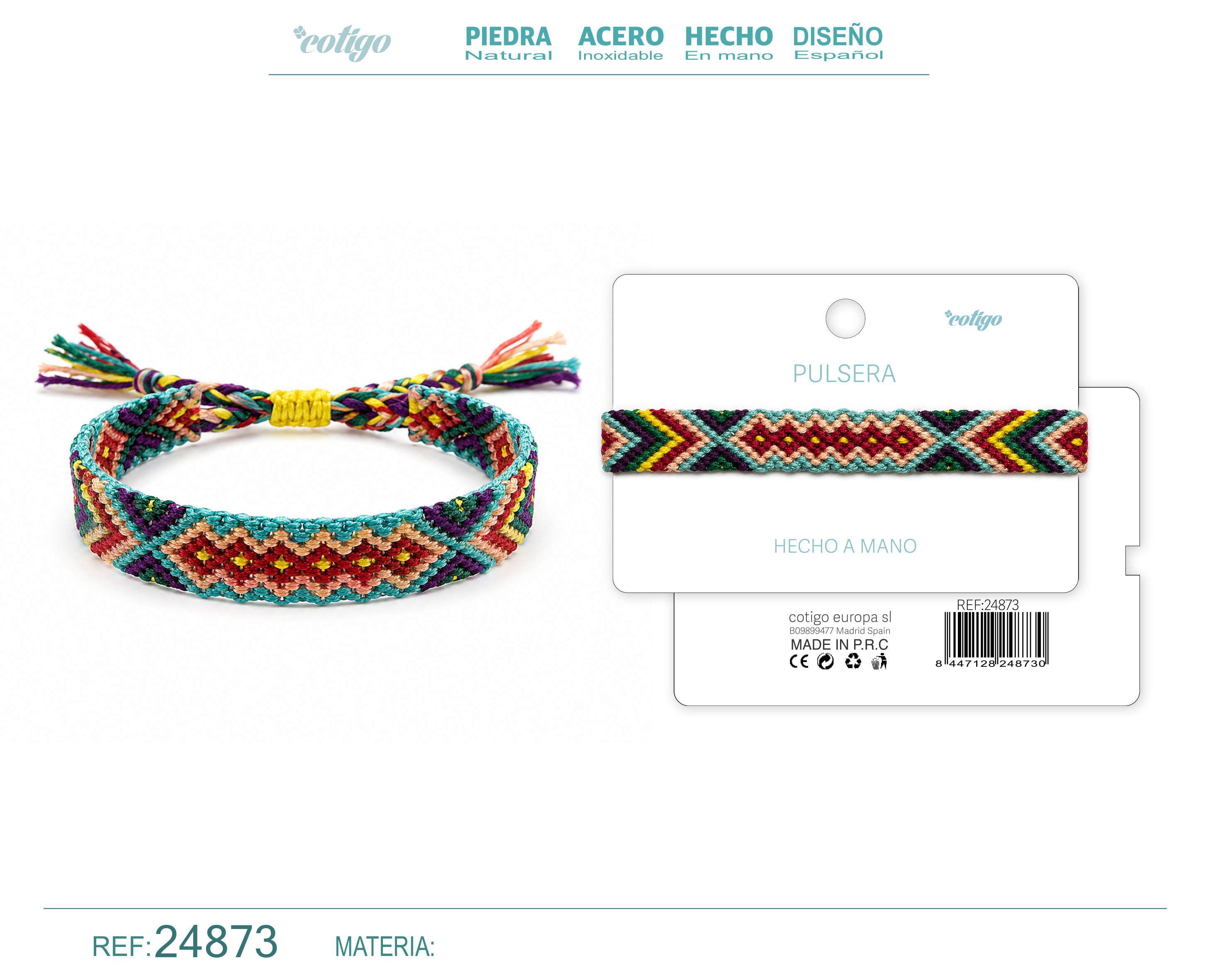 Pulsera Hecho a Mano