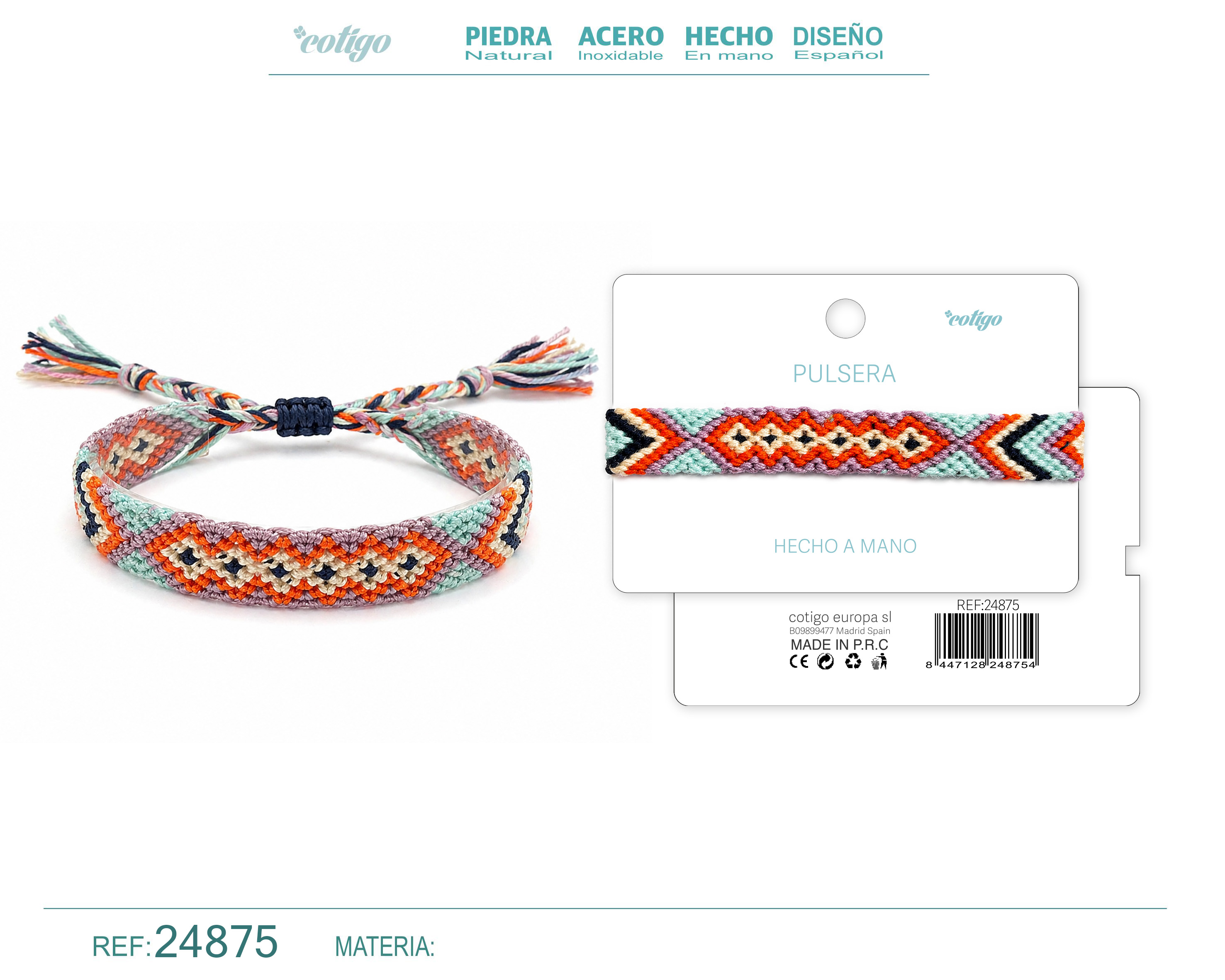 Pulsera Hecho a Mano