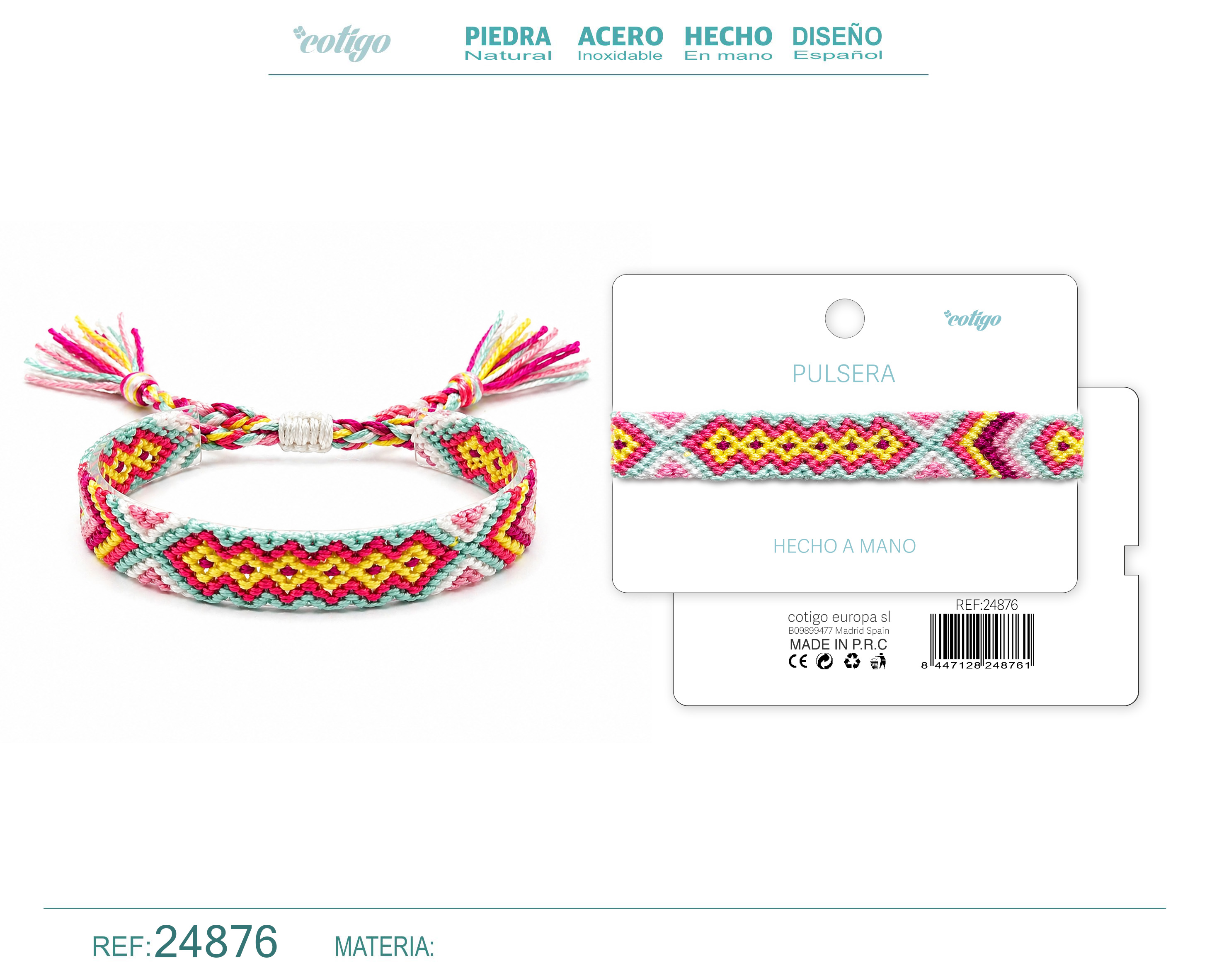 Pulsera Hecho a Mano